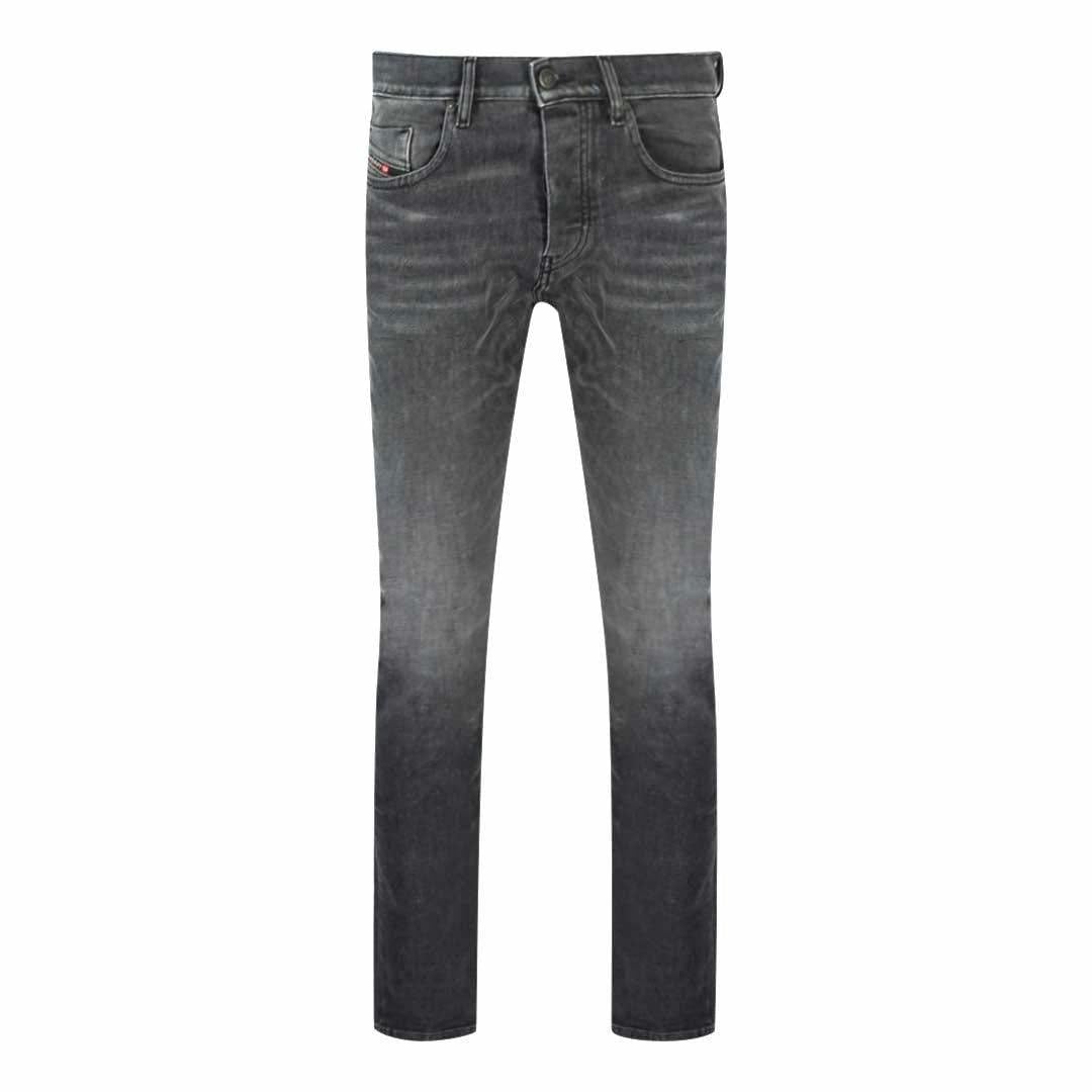 Diesel Men's Grey D-Viker Jeans - 29R - 100% Cotton
