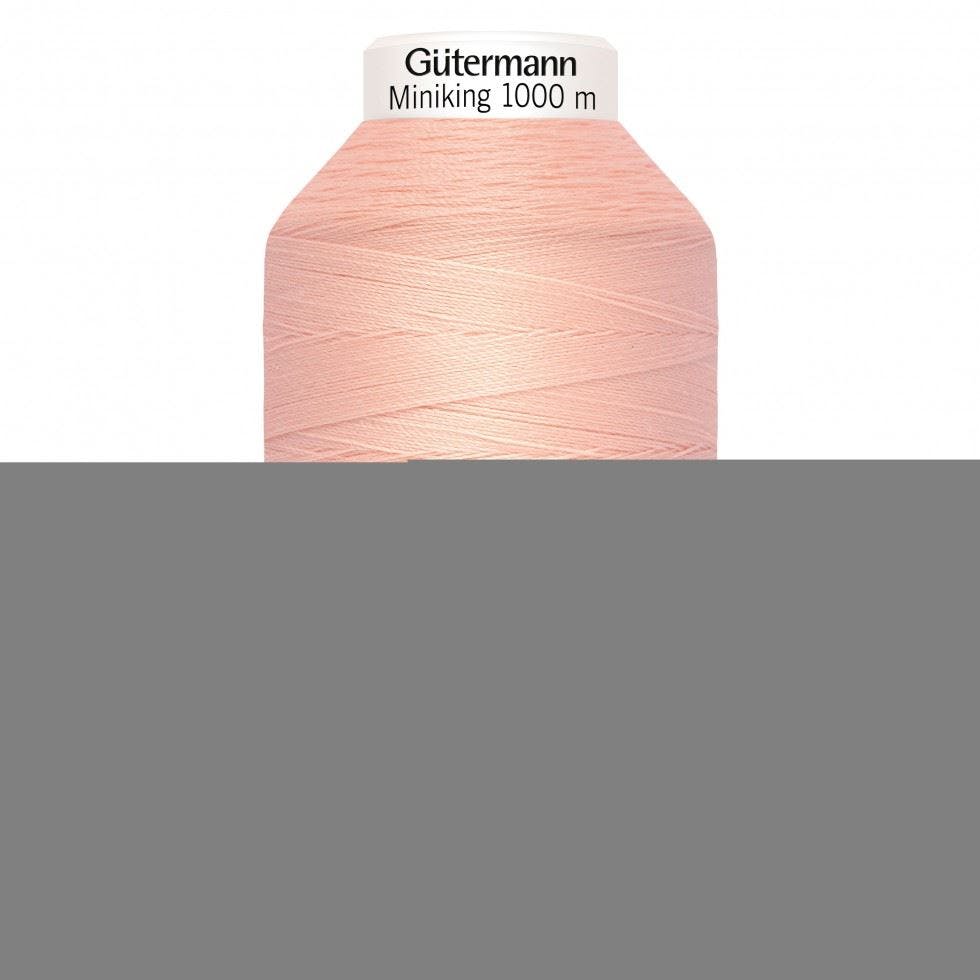 Gutermann Miniking Overlocker Thread 1000M Polyester Thread Suitable For Dressmaking - 165 - 1000 Metres