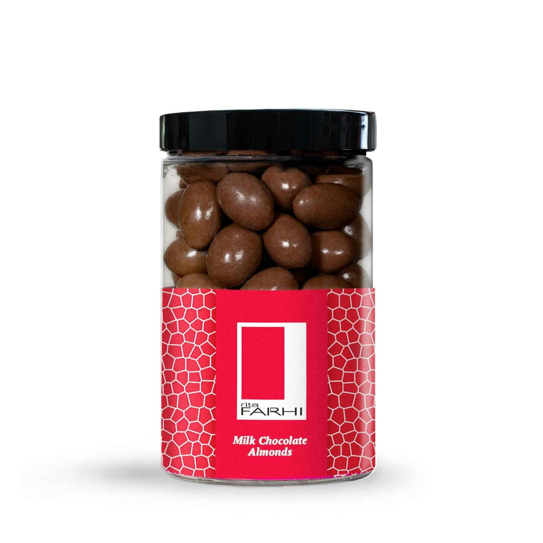 Rita Farhi Milk Chocolate Coated Almonds, Palm Oil Free, 315G