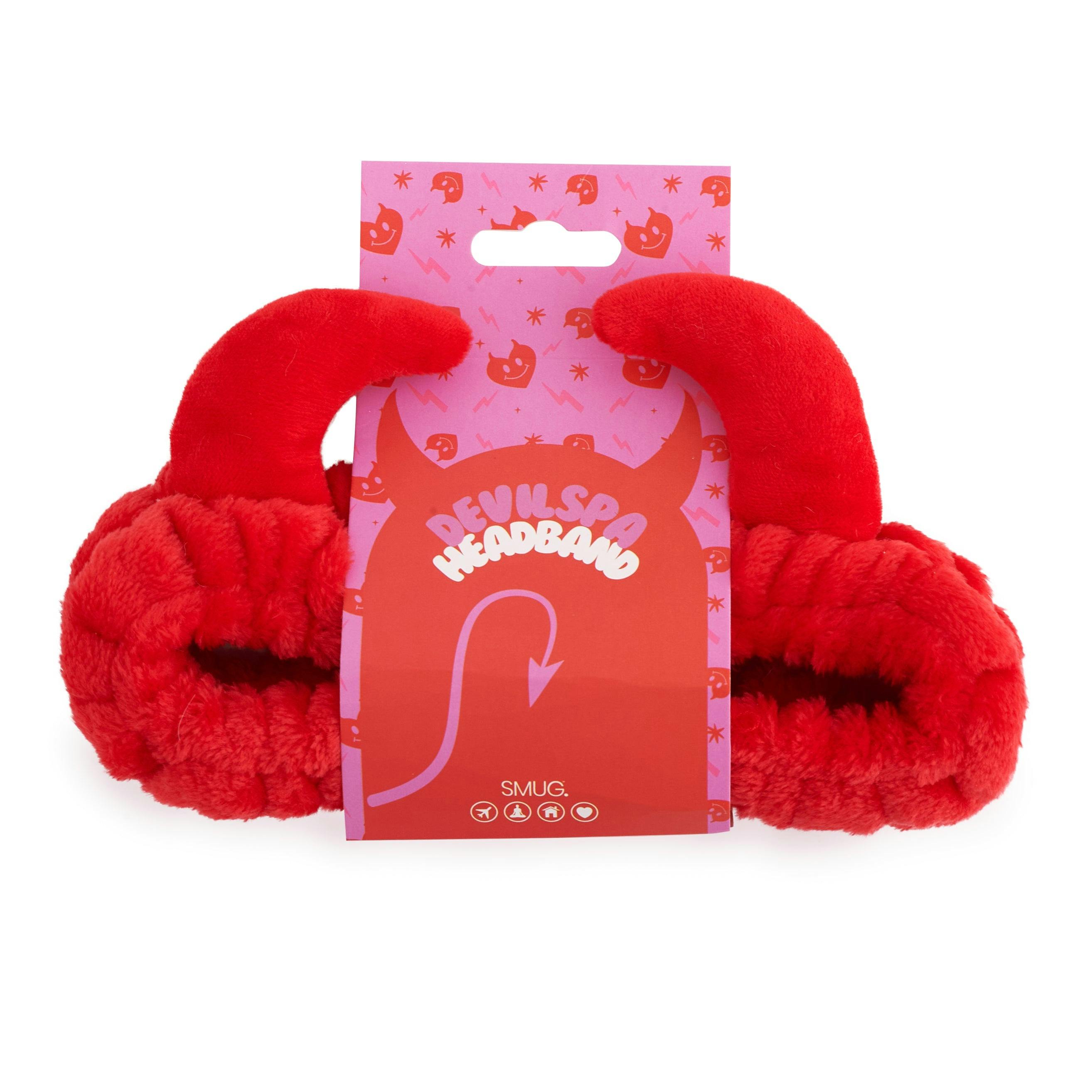 Smug Women's Red Halloween Novelty Spa Headband In - Image 2