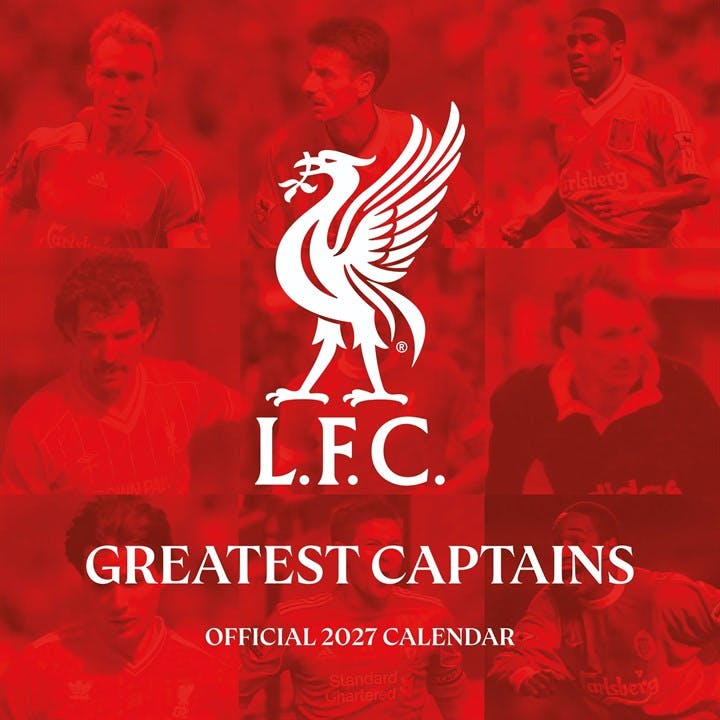 Liverpool FC Greatest Captains Matches Calendar 2027, Wall Calendars, Gift - Image 4