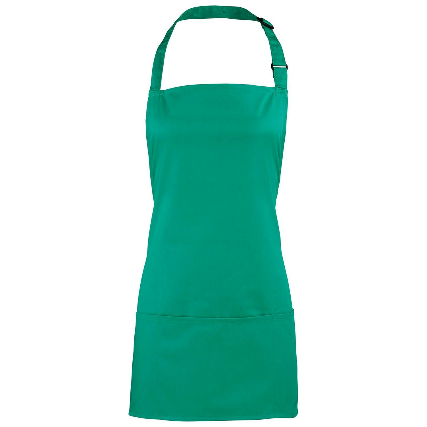 Premier (One Size, Emerald) Colours 2 In 1 Full Apron - Image 4