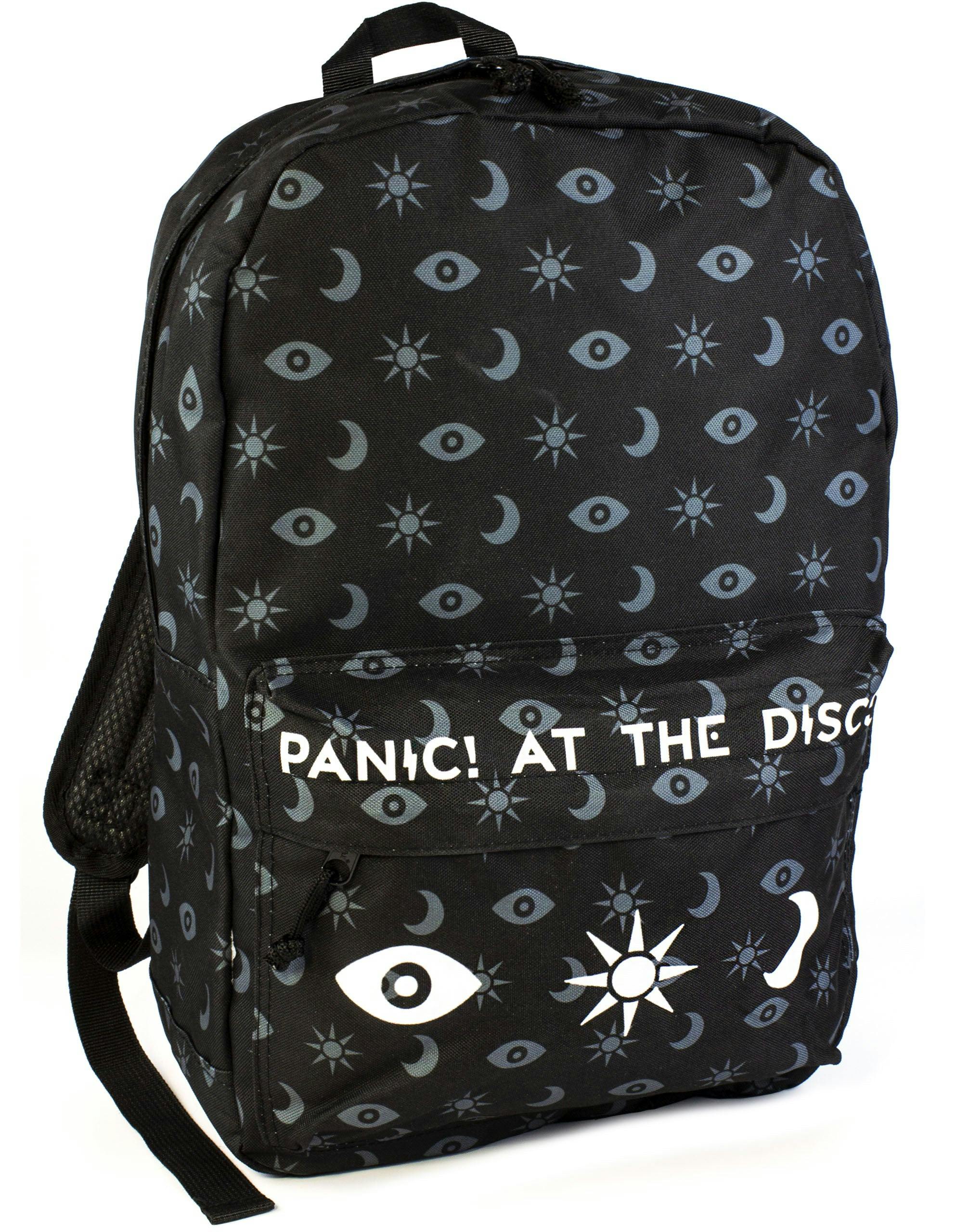 Vanilla Underground Women's Black Rock Sax Panic At The Disco Backpack (One Size)