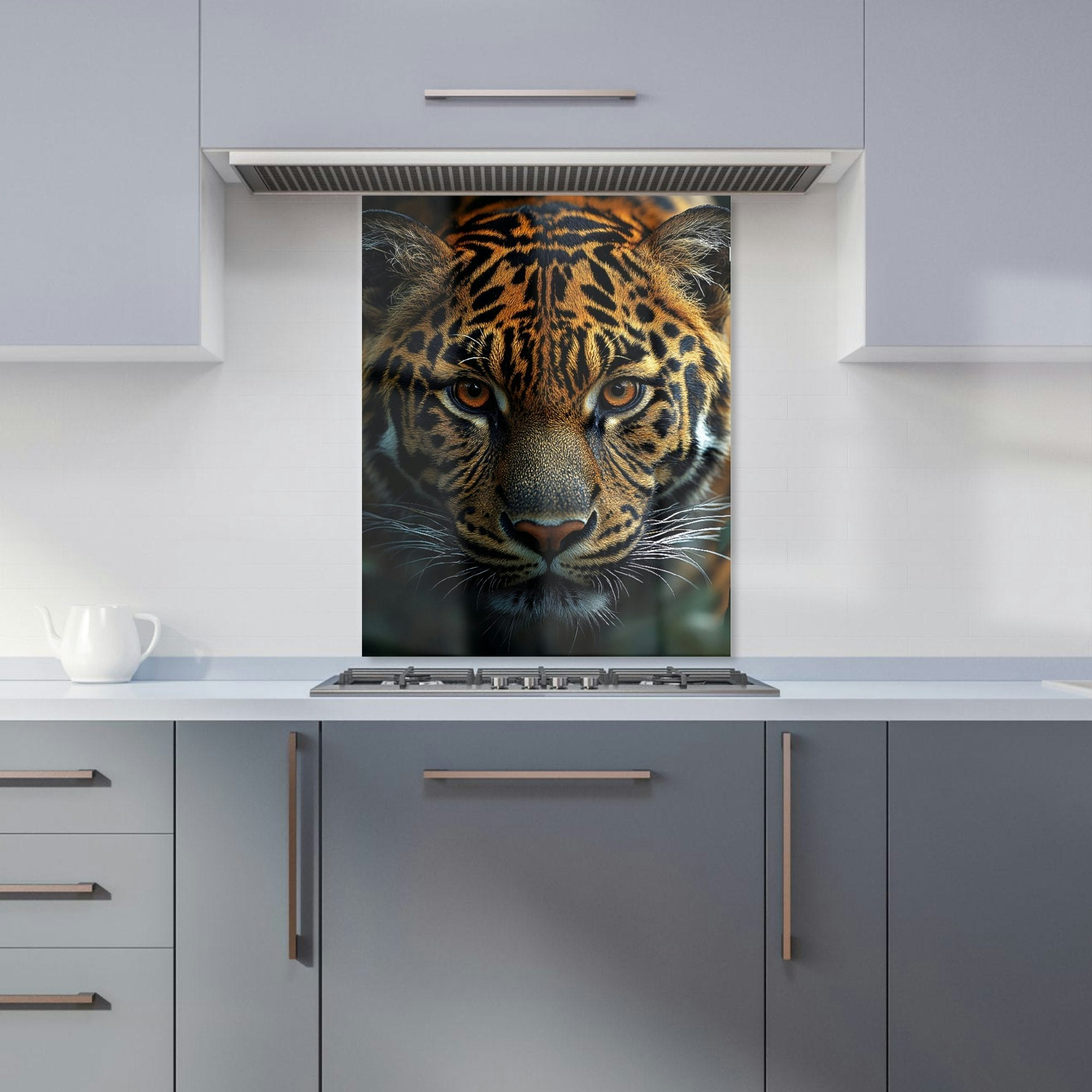Warren Reed Tiger Kitchen Splashback - W600mm X H750mm