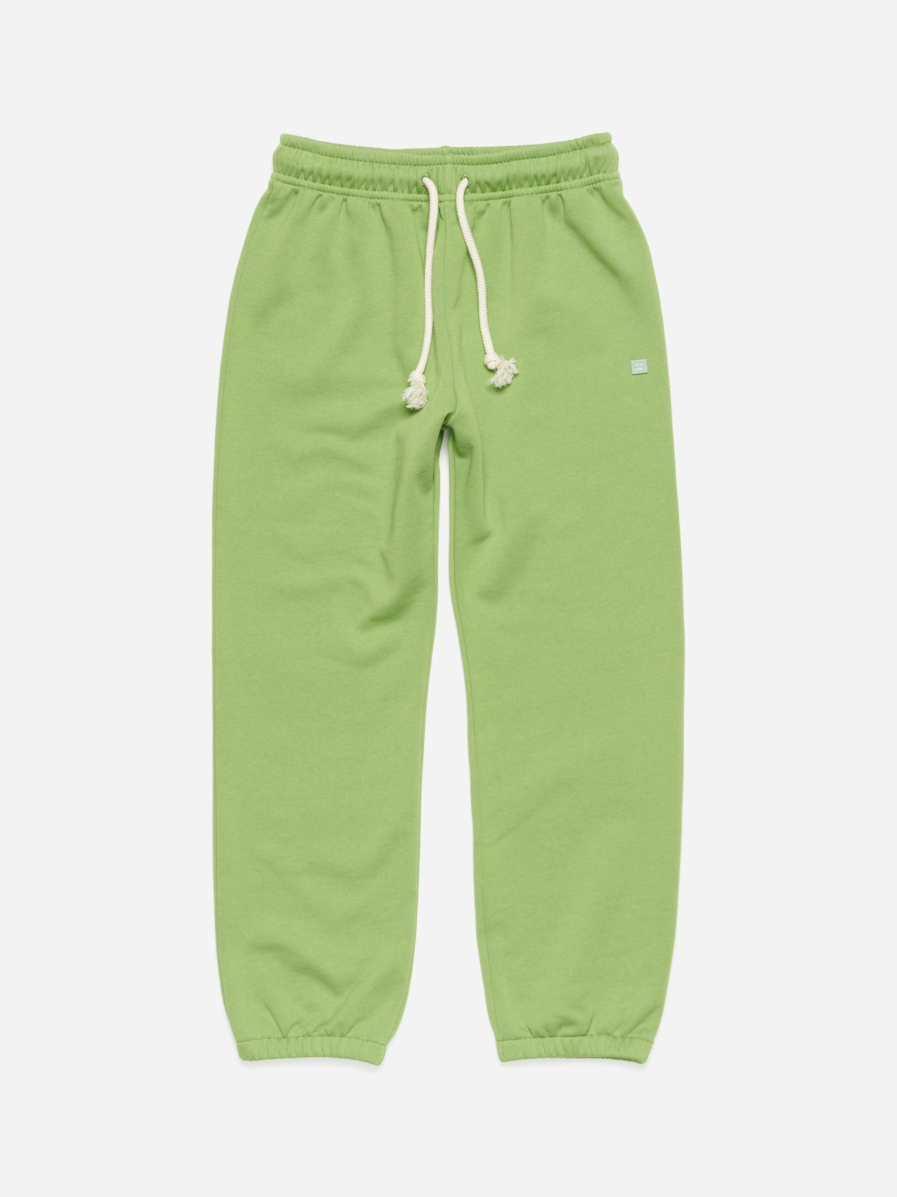 Acne Studios Unisex Kids Green Kids Frack Face Joggers In - 6 - 8 Yrs