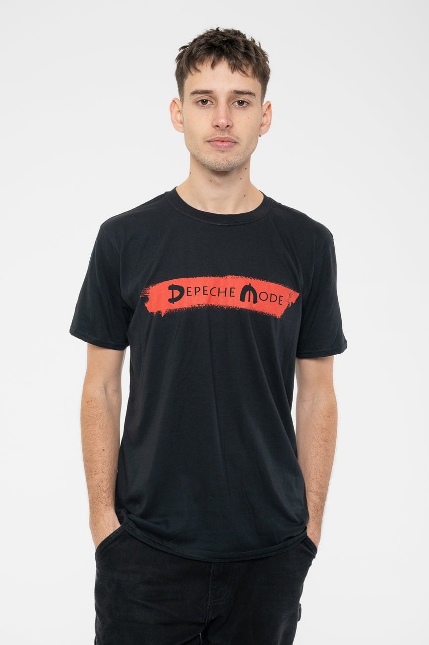 Paradiso Clothing Red Paradiso Depeche Mode Global Spirit Tour Logo T Shirt - Xxl