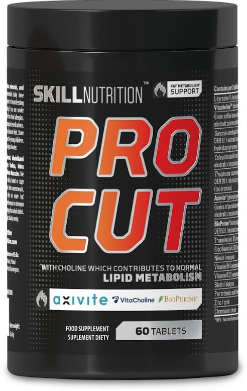 Skill Nutrition Pro Cut, Fat Metabolism Support - 60 Tablets - Image 4