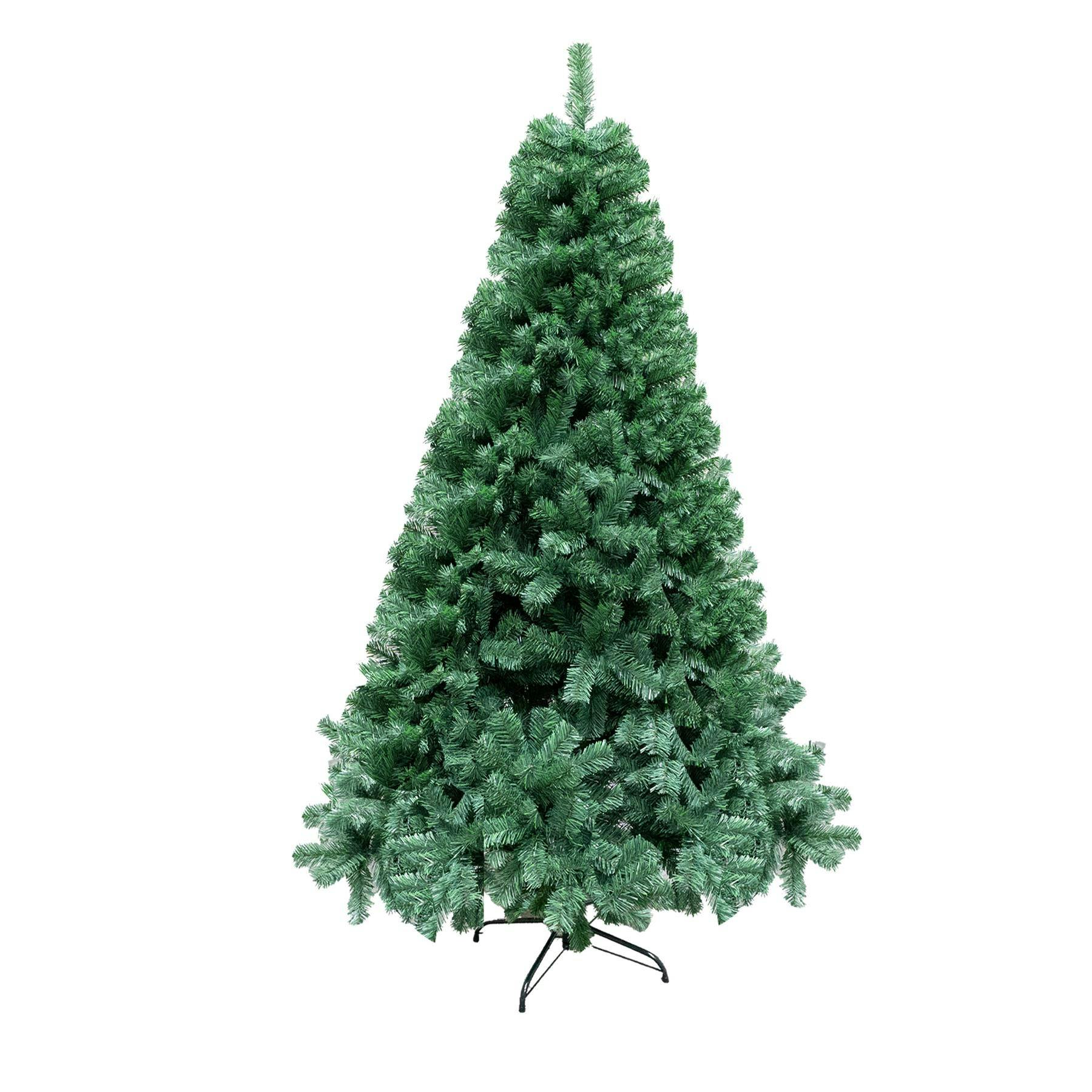 Rackhams Green 4Ft To 12Ft Alaskan Pine Artificial Christmas Trees With Metal Stand - 4Ft - Pvc - Image 3