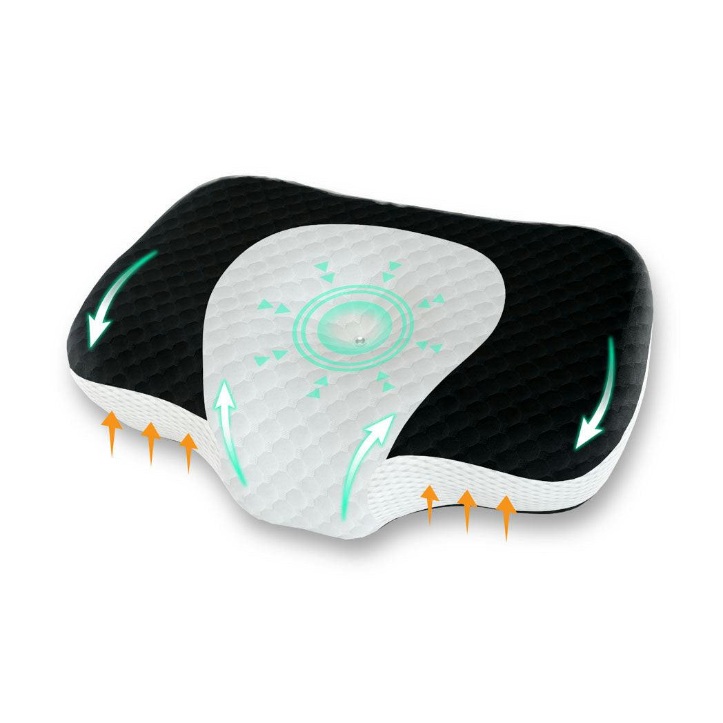 Rackhams Cervical Memory Foam Pillow – Orthopaedic Neck Support Pillow