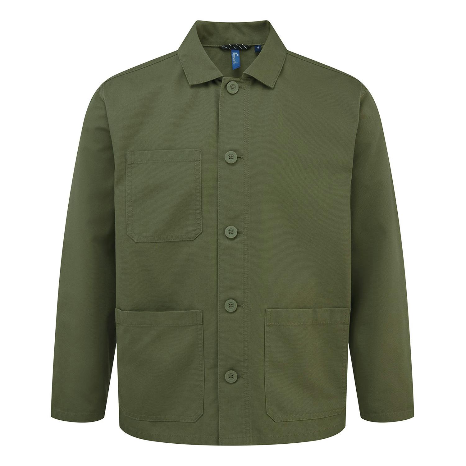 Premier (4Xl, Olive) Unisex Adult Utility 2.0 Jacket - Image 2