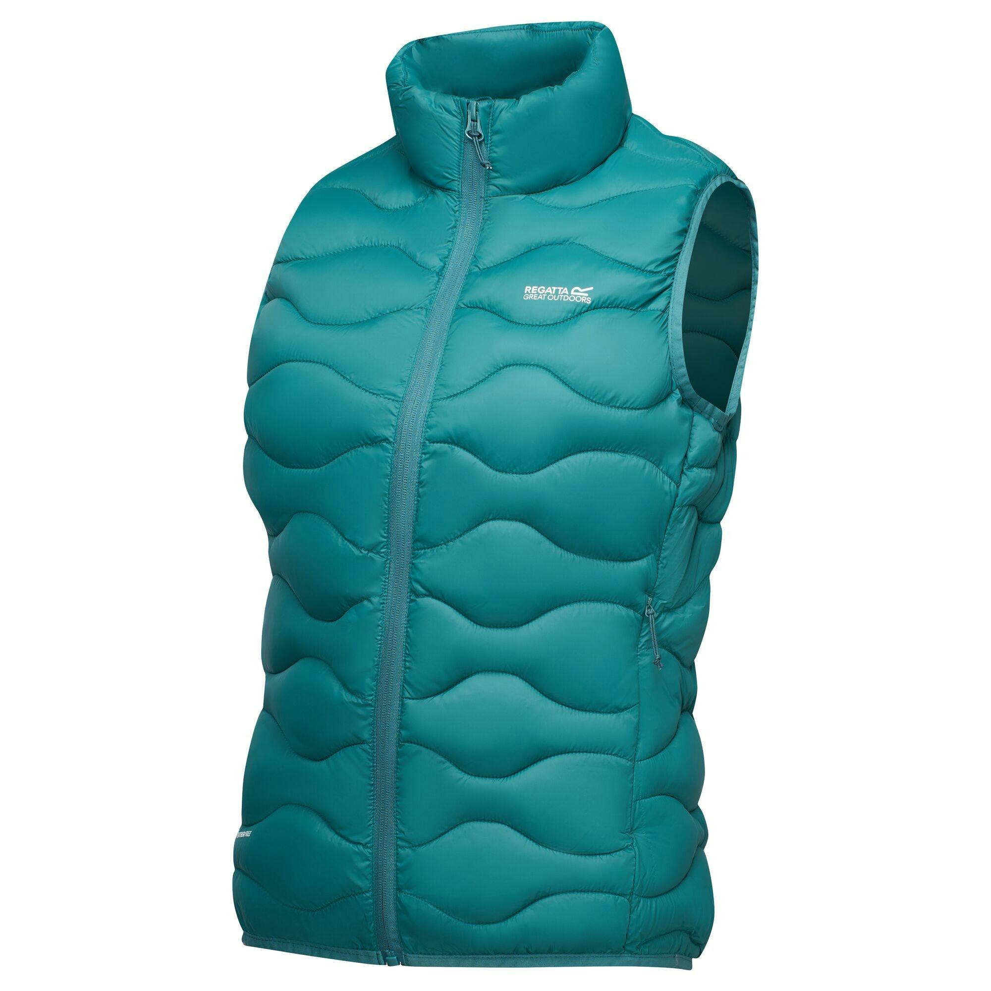 Regatta Women's Hydi Quilted Gilet - Mediterranea - 16 Uk - Mediterranea - 100% Polyamide