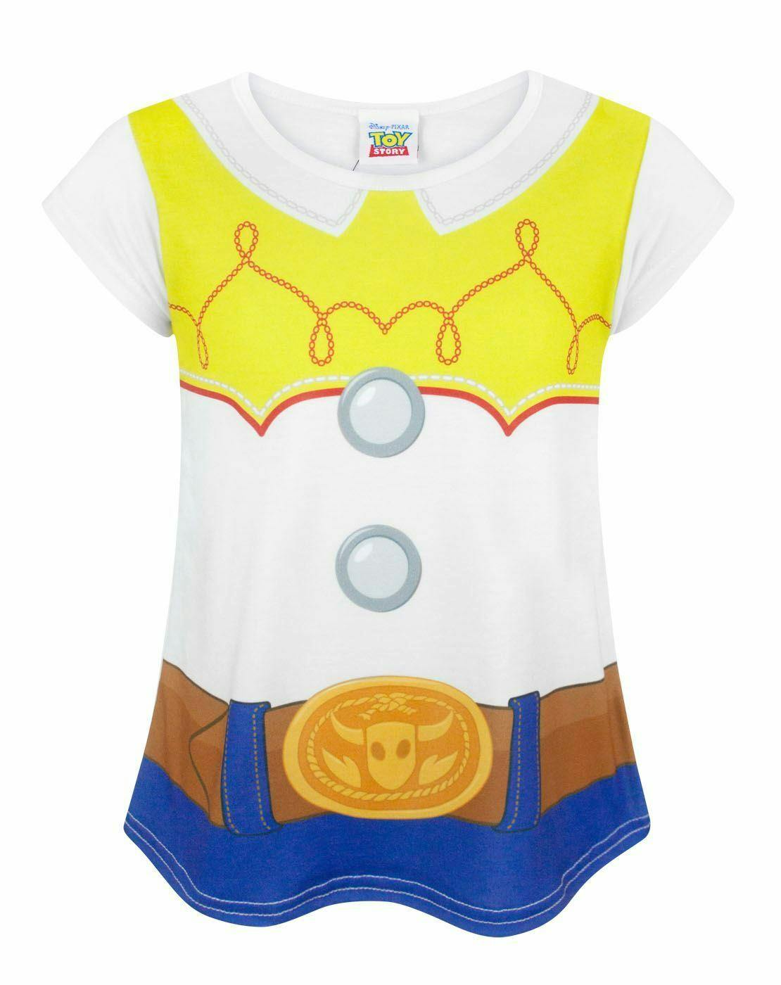 Vanilla Underground Girls White Disney Jessie Short Sleeved T-Shirt - 3-4 Years