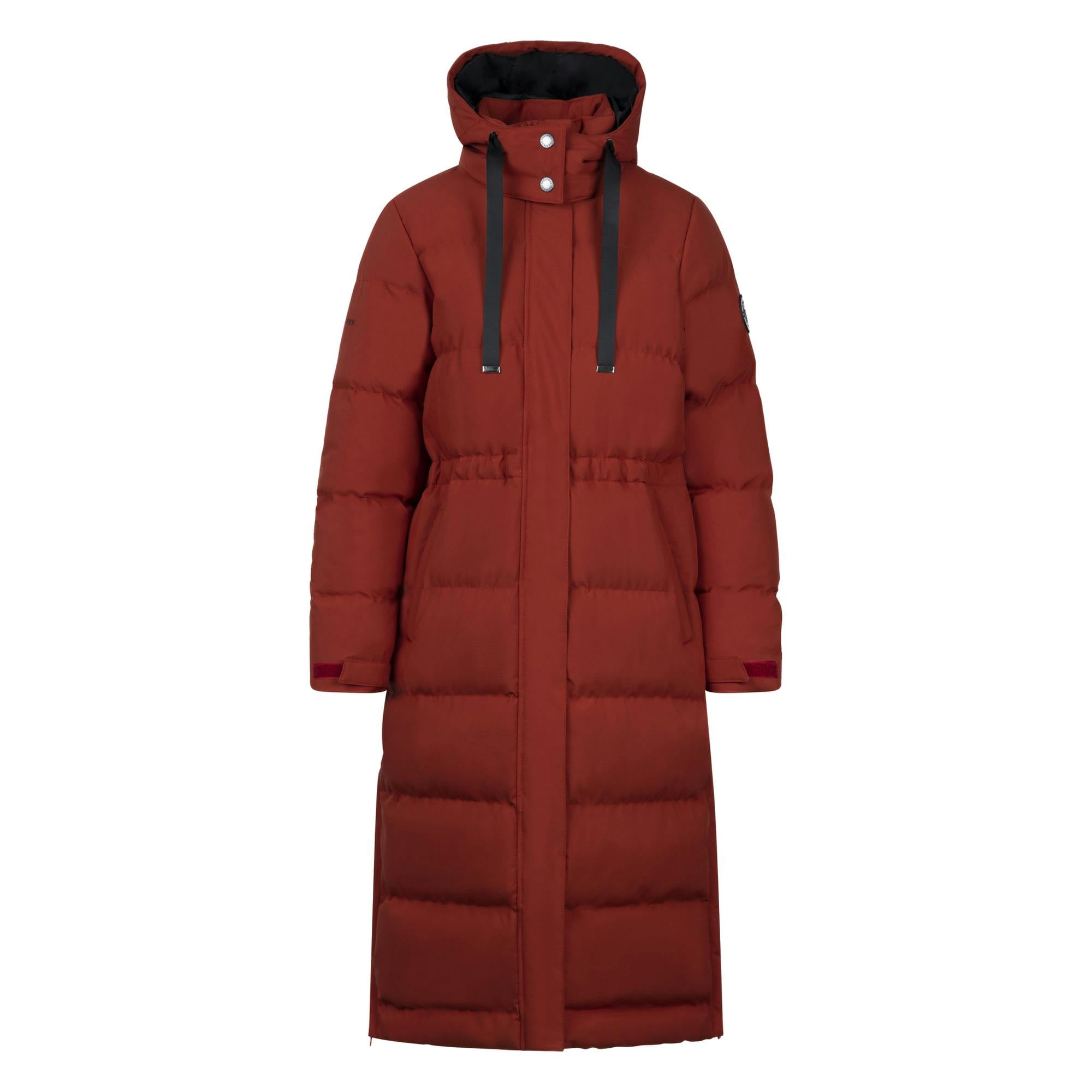Trespass Women's / Colter Waterproof Jacket - Burnt Sienna - L - Burnt Sienna - 100% Polyester