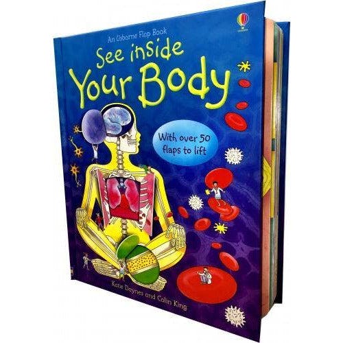 Various Publishers See Inside Your Body Usborne Lift-The-Flap-Books By Katie Daynes Colin King