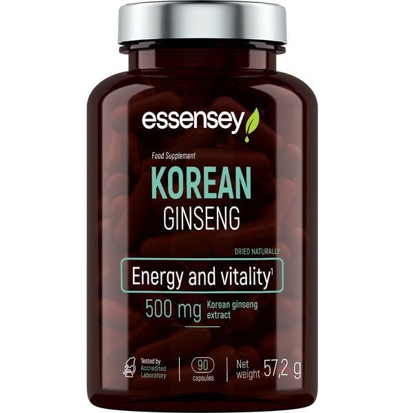 {Aisle K} Essensey | Korean Ginseng- 500mg | 1 x 90 caps - Image 5