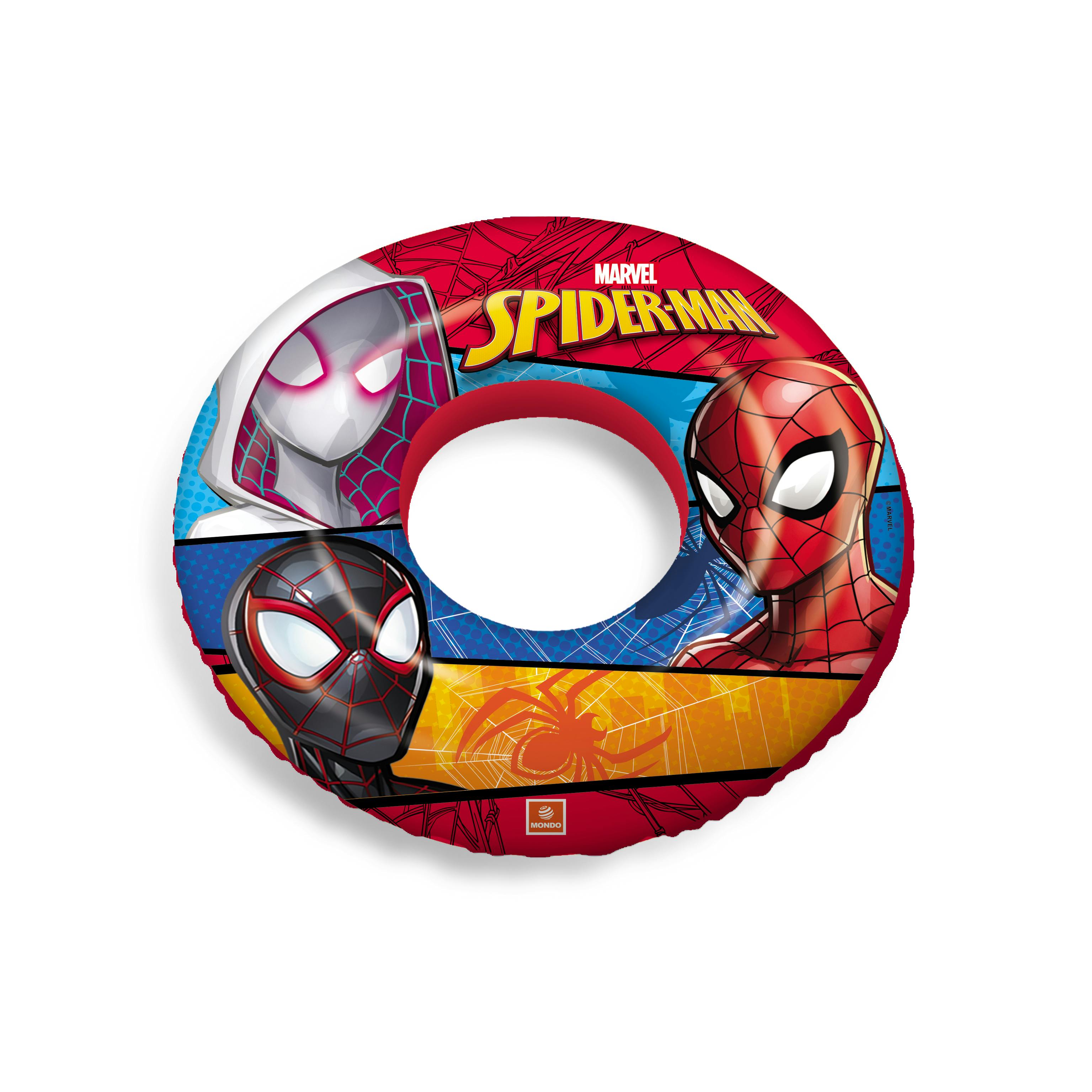 Mondo Red Marvel Spider-Man Inflatable Swim Ring 50Cm - Vinyl
