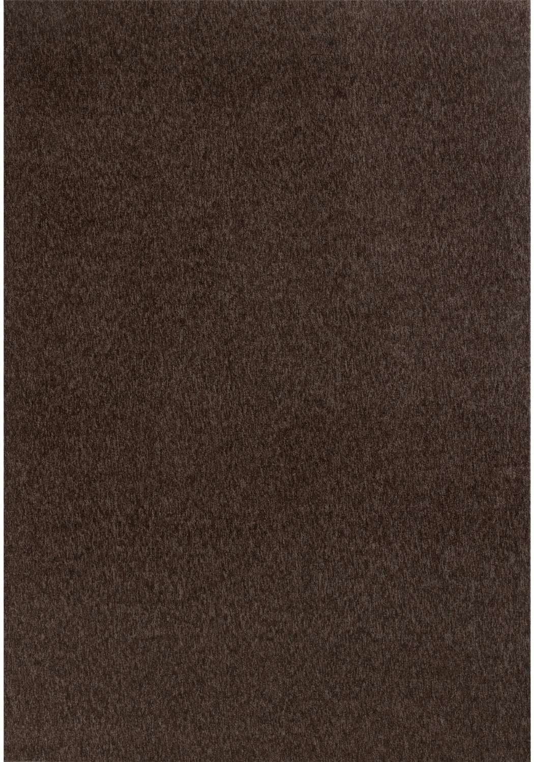 Rackhams Brown Flex Low Pile Solid Rug - 120X170 Cm
