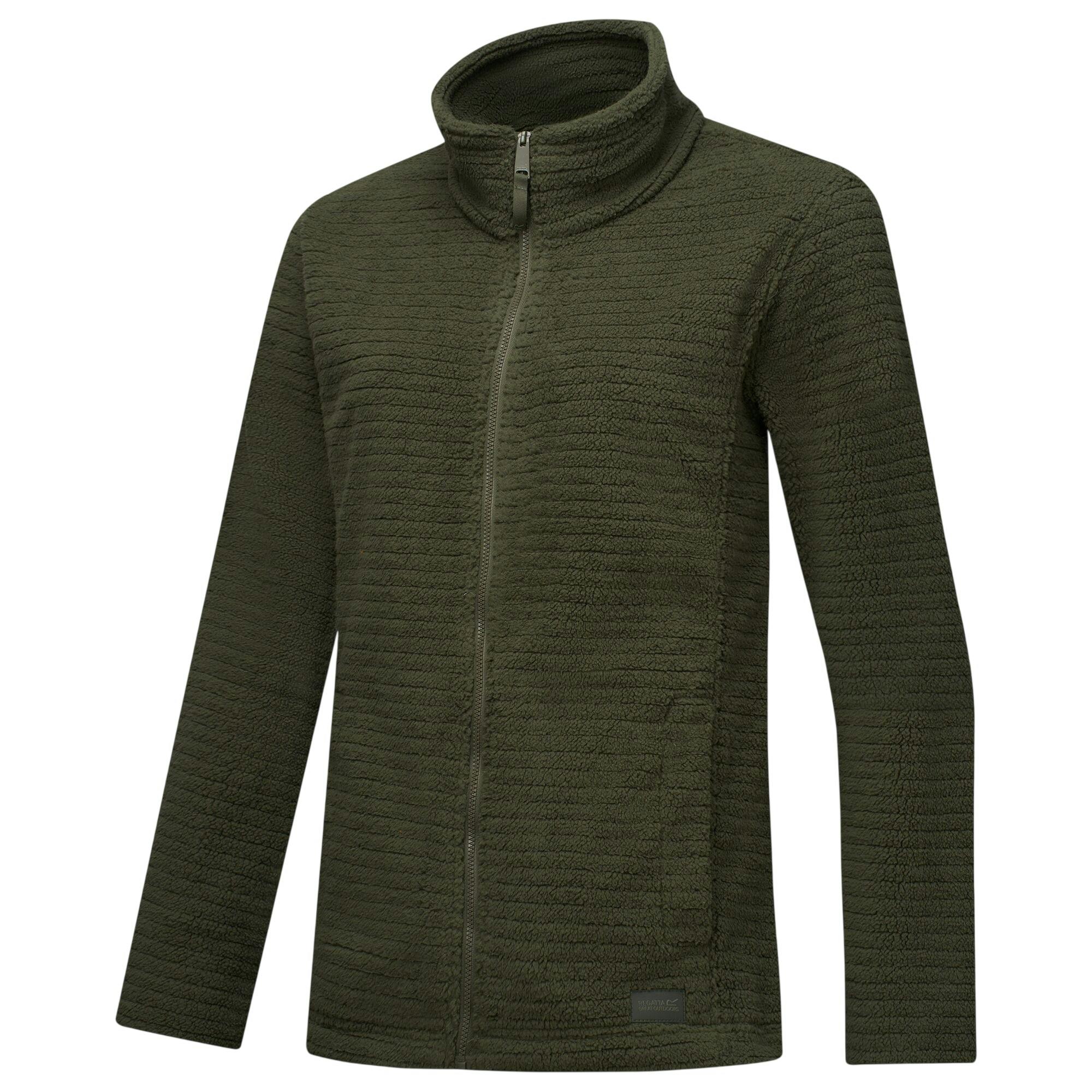 Regatta (16 Uk, Dark Khaki) Womens/Ladies Heidy Full Zip Fleece Jacket - Image 2