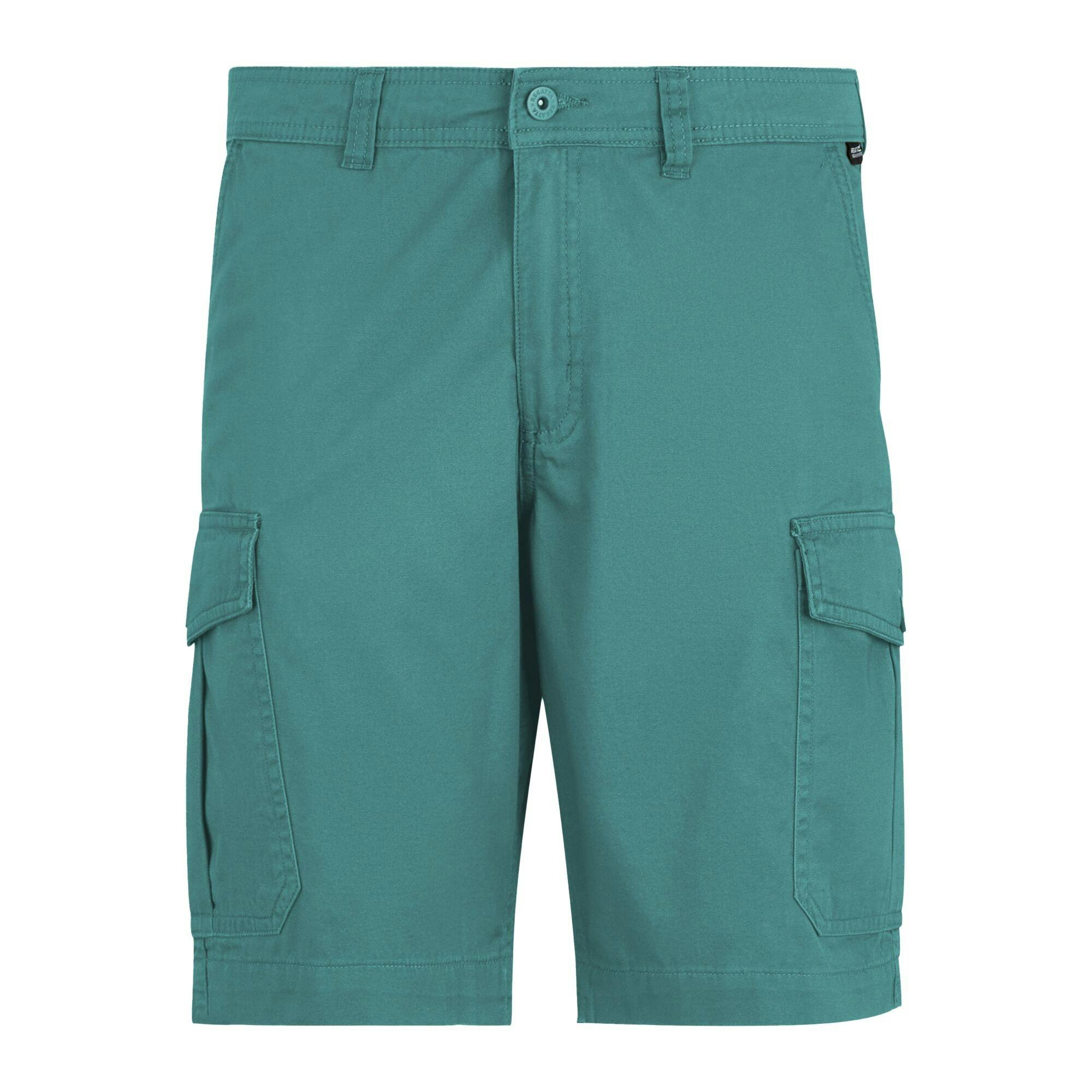 Regatta Men's Ruwan Casual Shorts - Arctic - 44R - Arctic - 100% Cotton