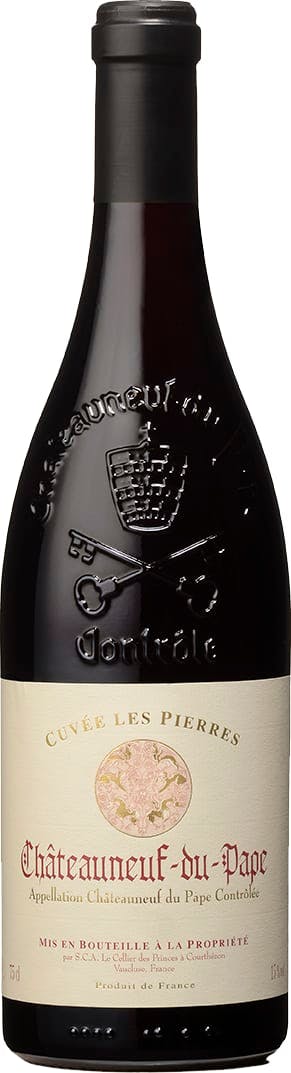 Various Wine Red Chateauneuf Du Pape 24 Cuvee Les Pierres 75Cl - Pack Of 6