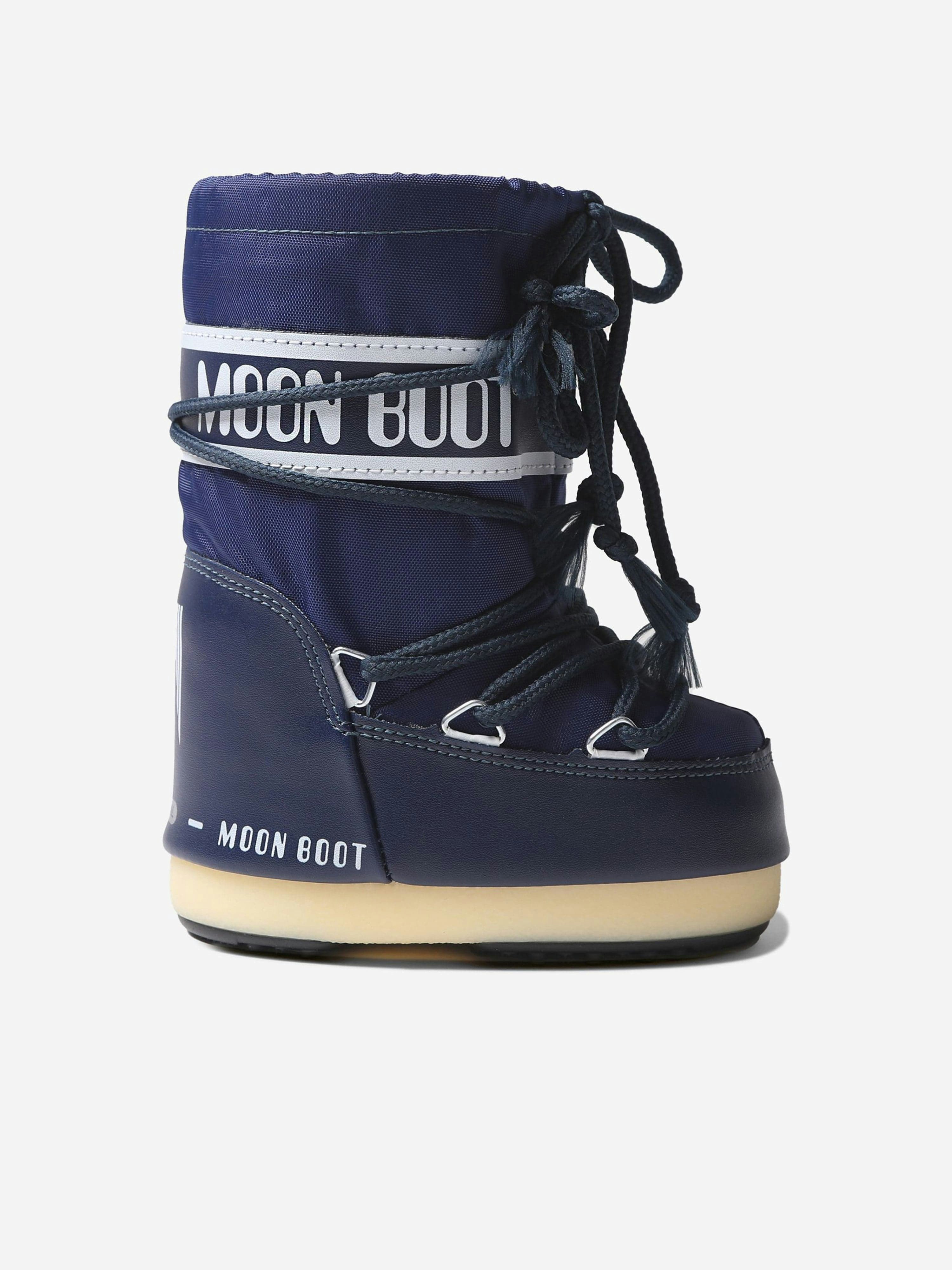 Moon Boot Unisex Kids Blue Kids Icon Boots - Eu 39 - 41