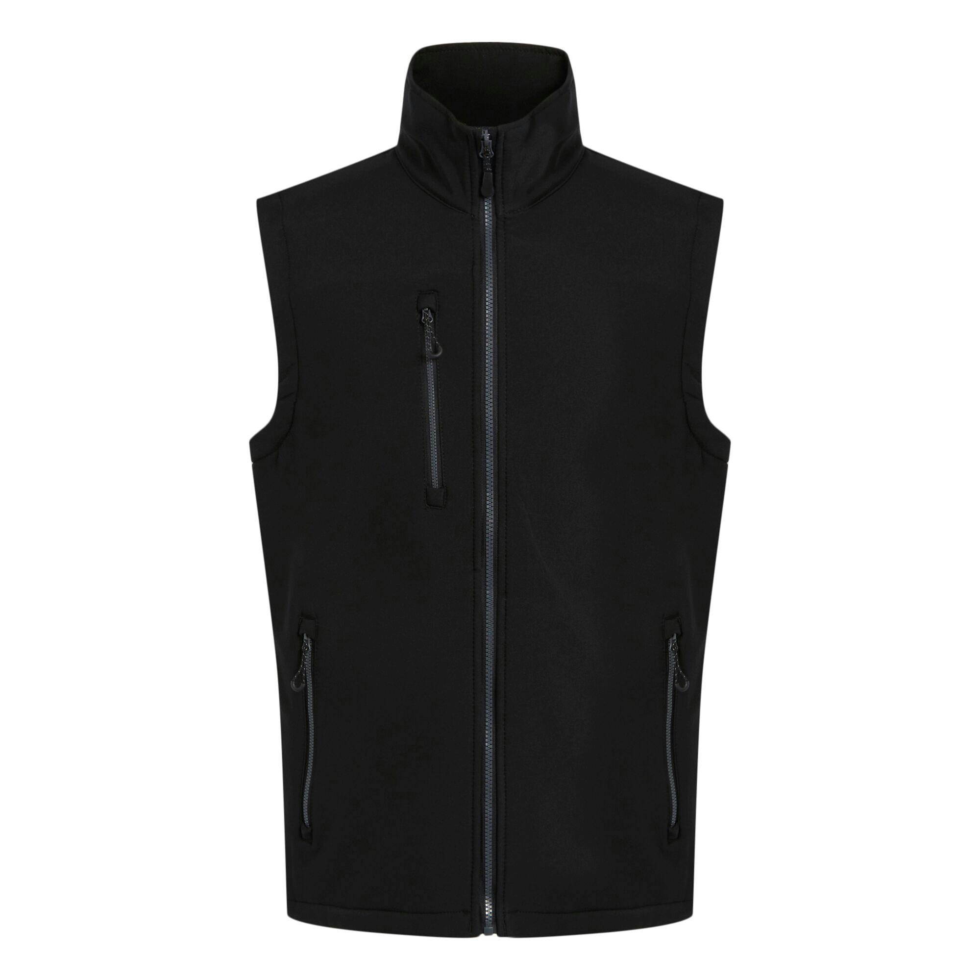 Regatta Men's Black/Grey Professional Softshell 2 Layer Body Warmer - /Seal - M - /Seal - 100% Mixed