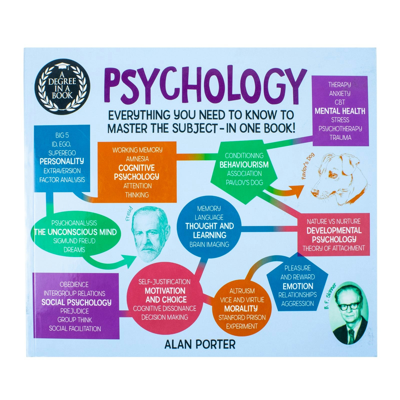 Arcturus A Degree In A Book: Psychology Everything You Need To Know To Master The Subject