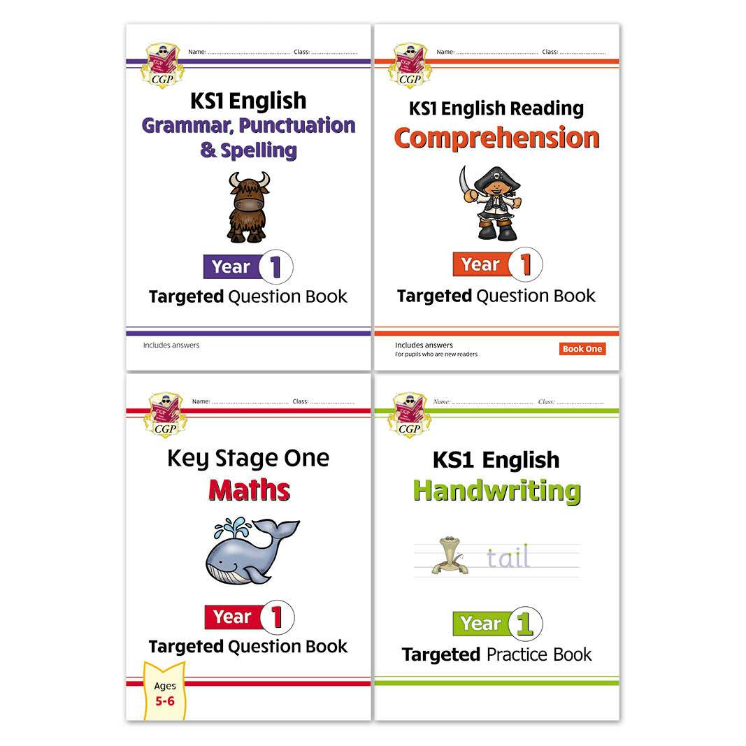 KS1 Year 1 Targeted Question 4 Books Collection Set - Ages 5-6 - Paperback - Image 5