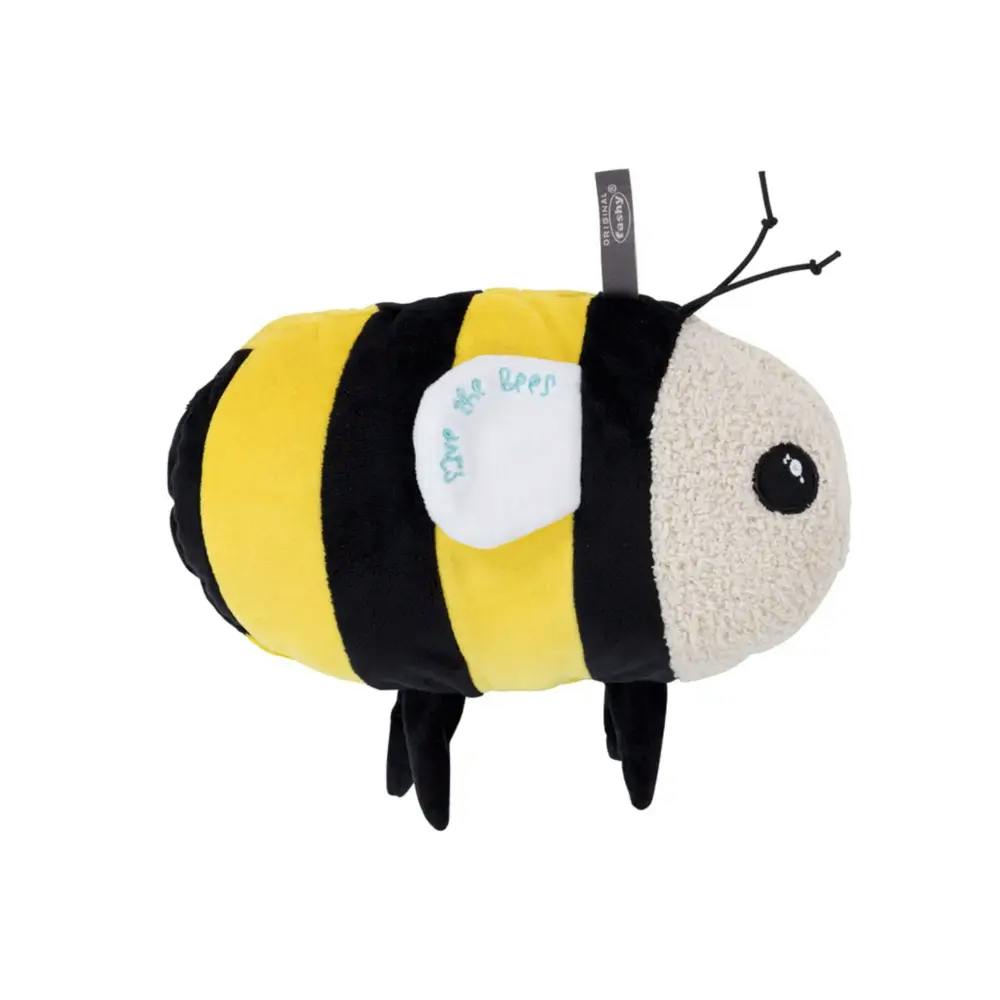 Fashy 0.8 Litre Cuddly Hot Water Bottle With Bee Cover