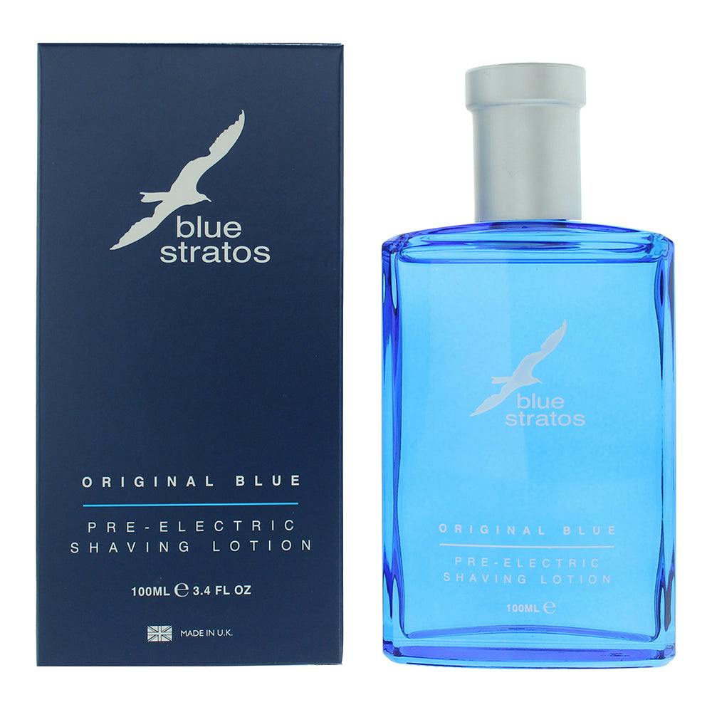 Blue Stratos Pre-Electric Shaving Lotion 100Ml