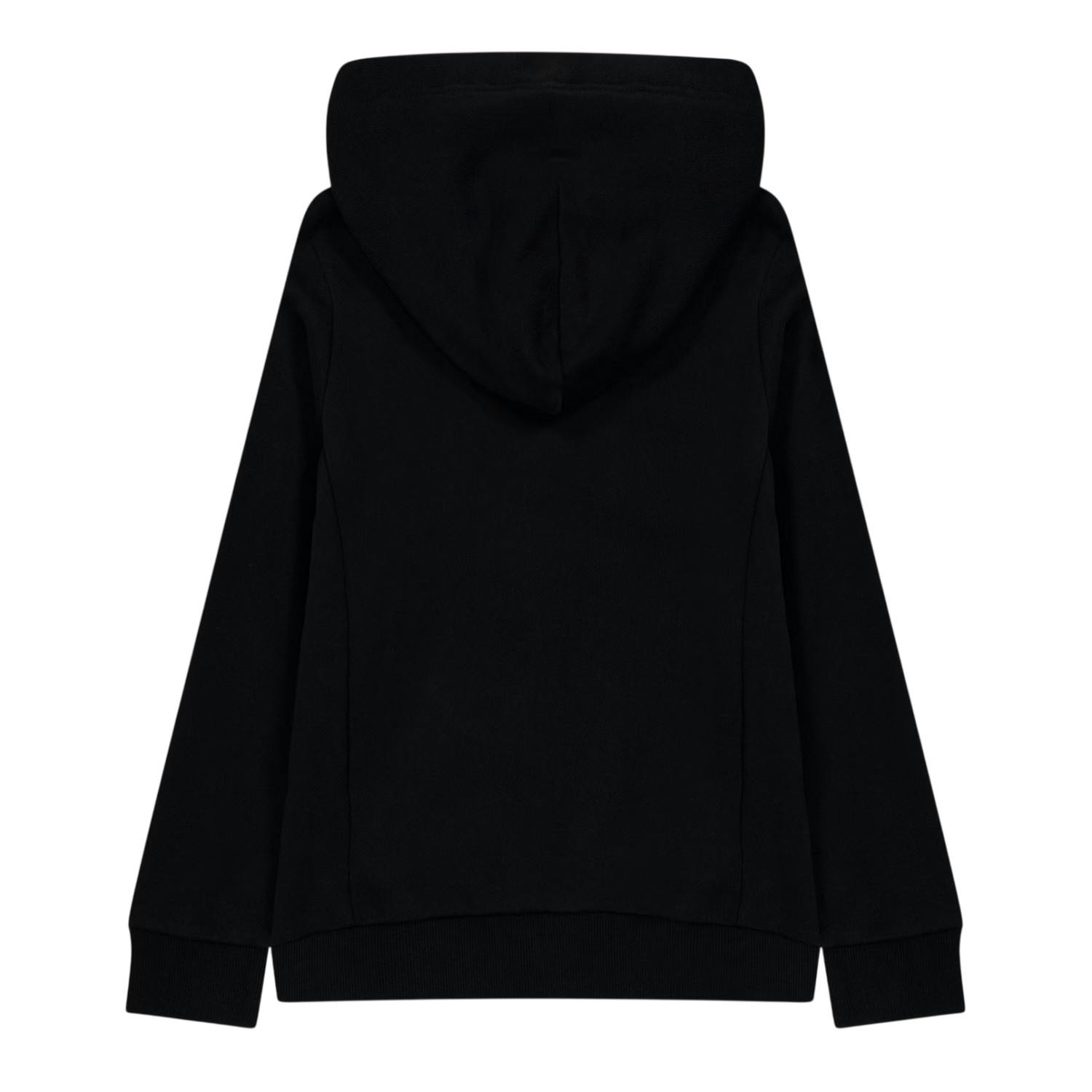 Calvin Klein Black Childrens/Kids Jeans Hooded Sweatshirt - 14 Years - 91% Cotton/9% Spandex