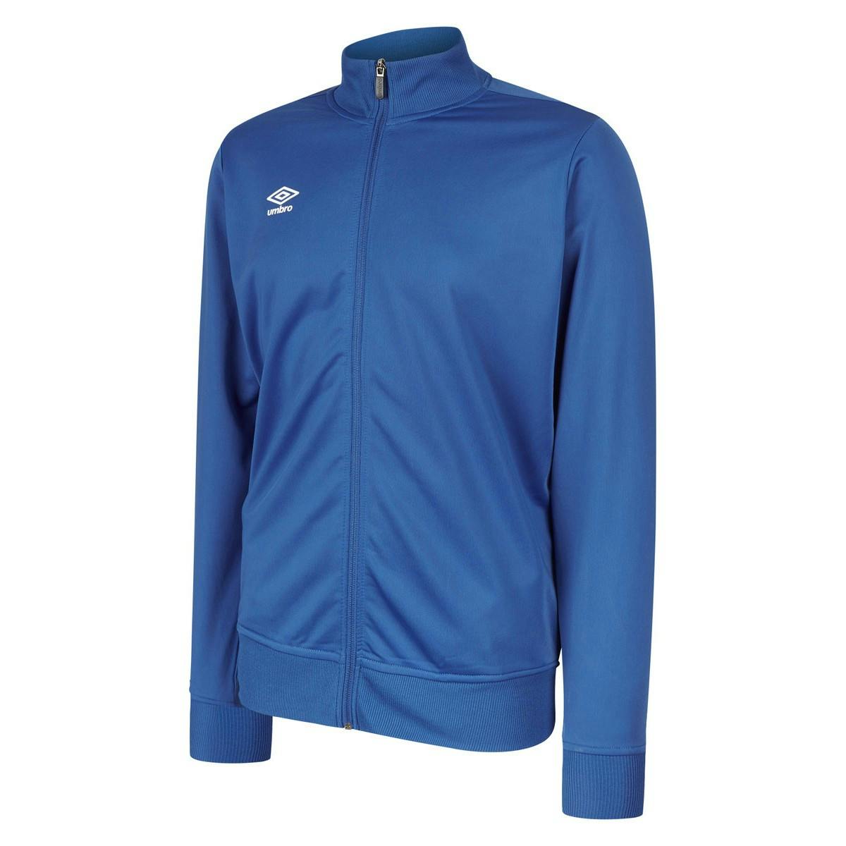 Umbro Men's Blue Club Essential Jacket - Royal - M - Royal - 100% Polyester