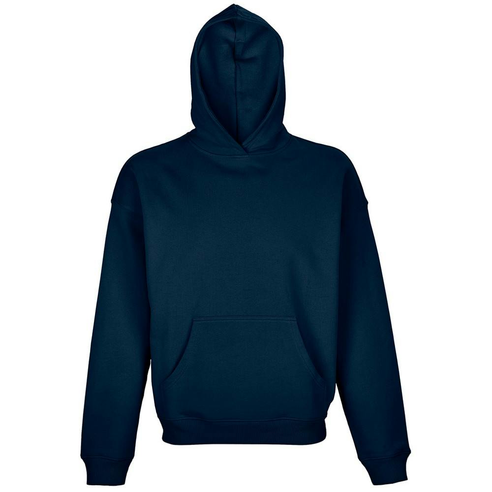 Sols Unisex Adult Connor Organic Oversized Hoodie - French Navy - French Navy - Xl - 100% Cotton