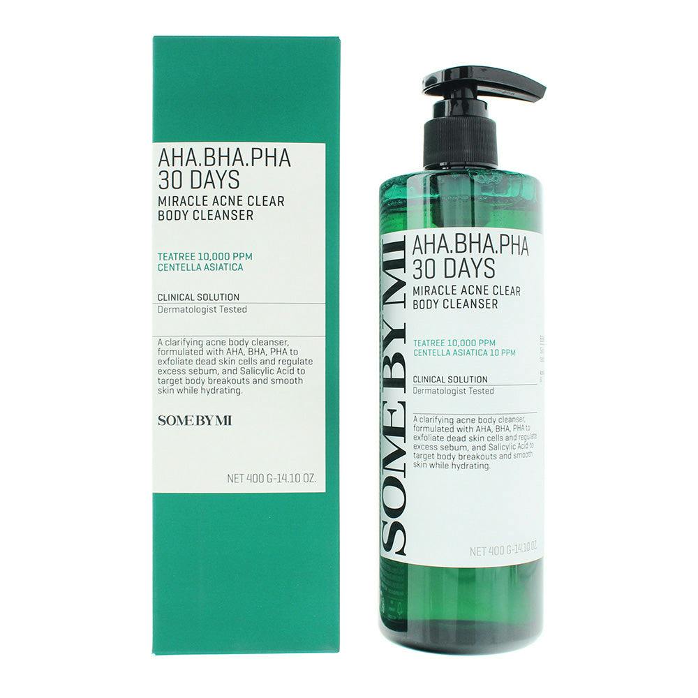 Some By Mi Body  30 Days AHA - BHA - PHA Miracle Acne Clear Body Cleanser 400ml  | TJ Hughes - Image 20