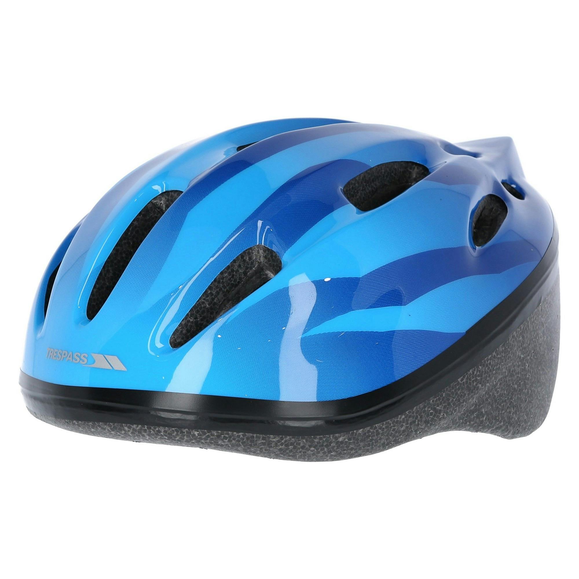 Trespass Dark/Blue Childrens/Kids Cranky Cycling Safety Helmet - 48/52Cm