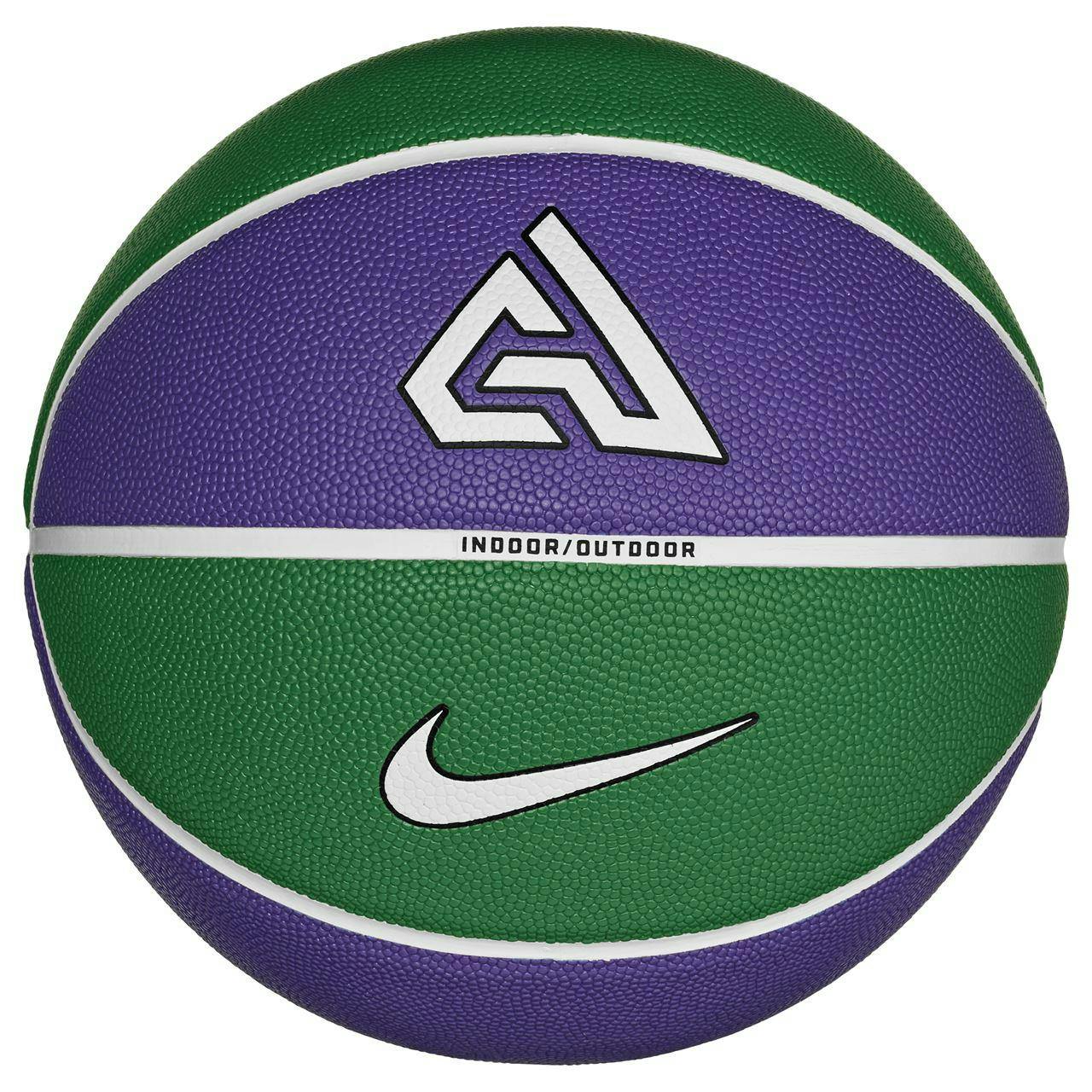 Nike Purple/Green All Court G. Antetokounmpo Basketball - 7