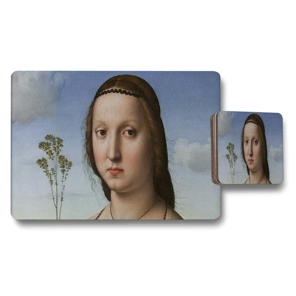 Rackhams Mona Lisa Placemats And Coaster Set For Elegant Table Decor