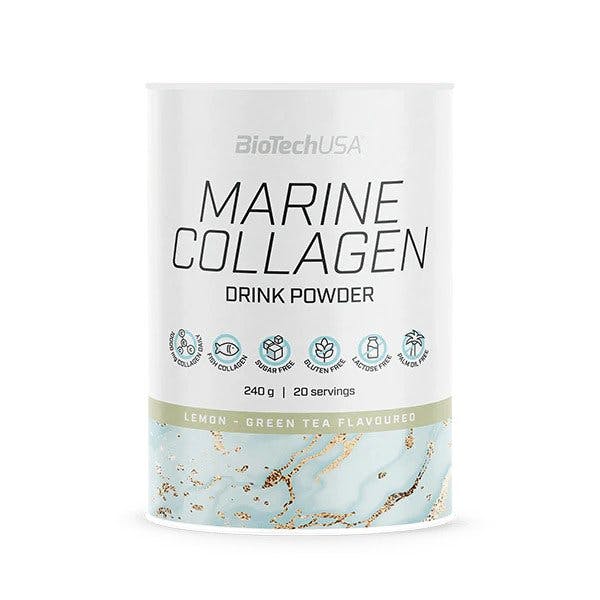 Biotechusa Marine Collagen, Lemon-Green Tea - 240G - Image 4