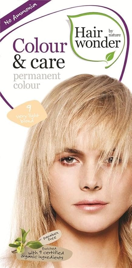 Hair Wonder Light Hairwonder Colour & Care Very Blonde 9 100Ml