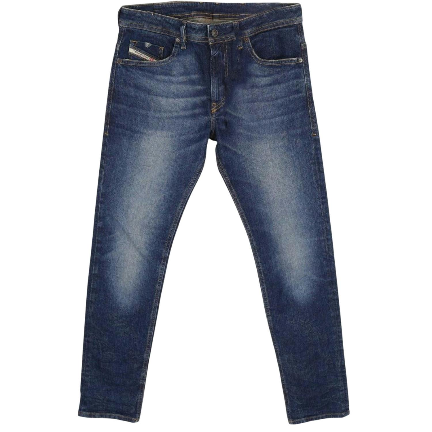 Diesel Men's Blue Thommer-X Jeans - 28R - 99% Cotton/1% Elastane