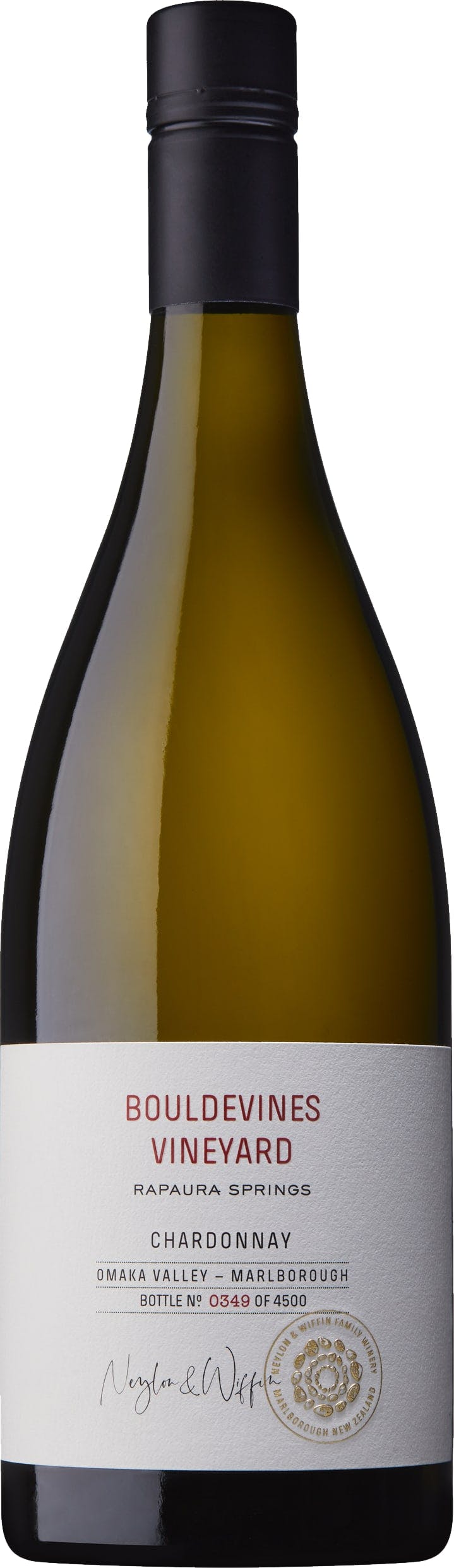 Various Wine White/Peach Rapaura Springs Bouldevines Chardonnay 2024 75Cl - Pack Of 6