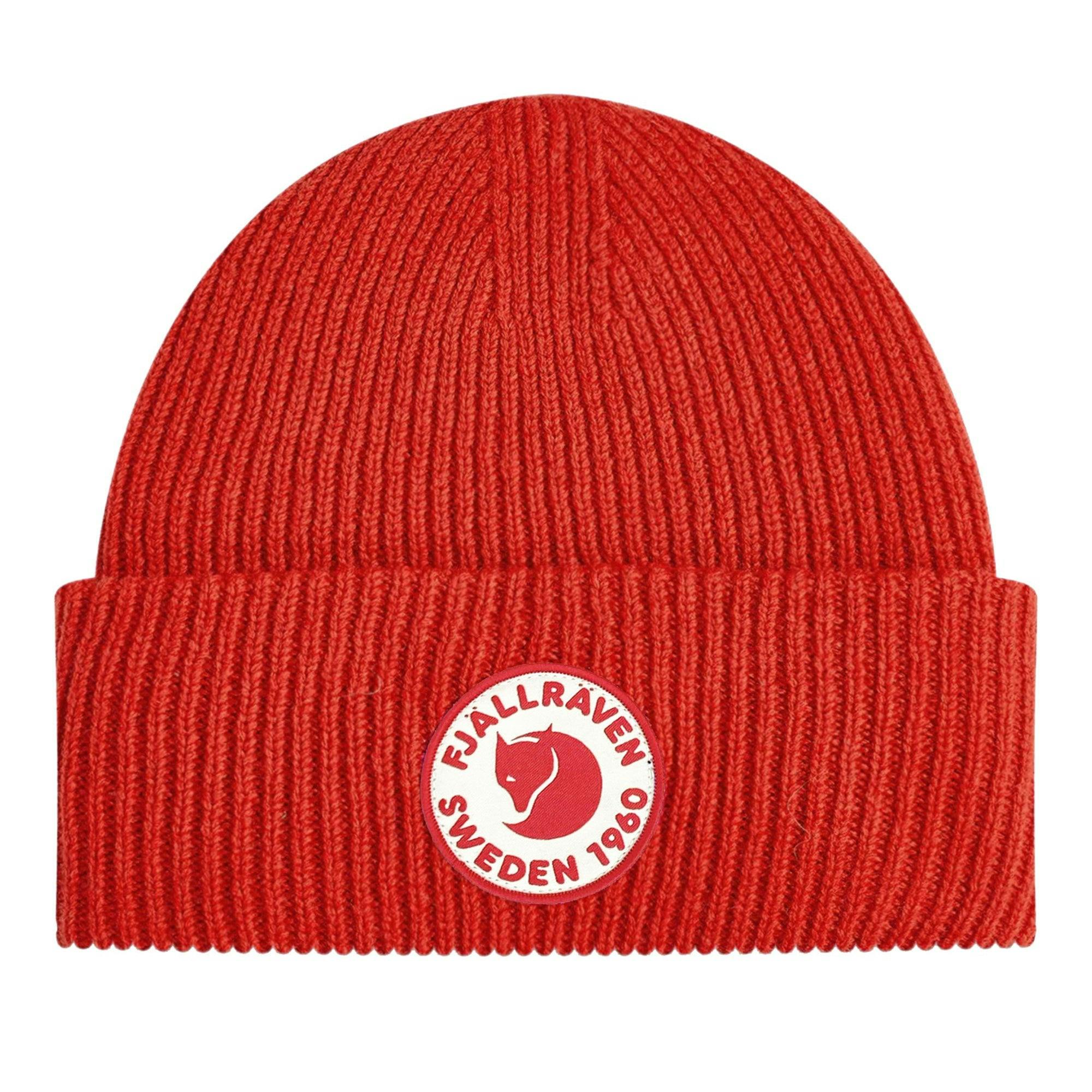 Fjallraven Red Fjällräven 1960 Logo Beanie - True