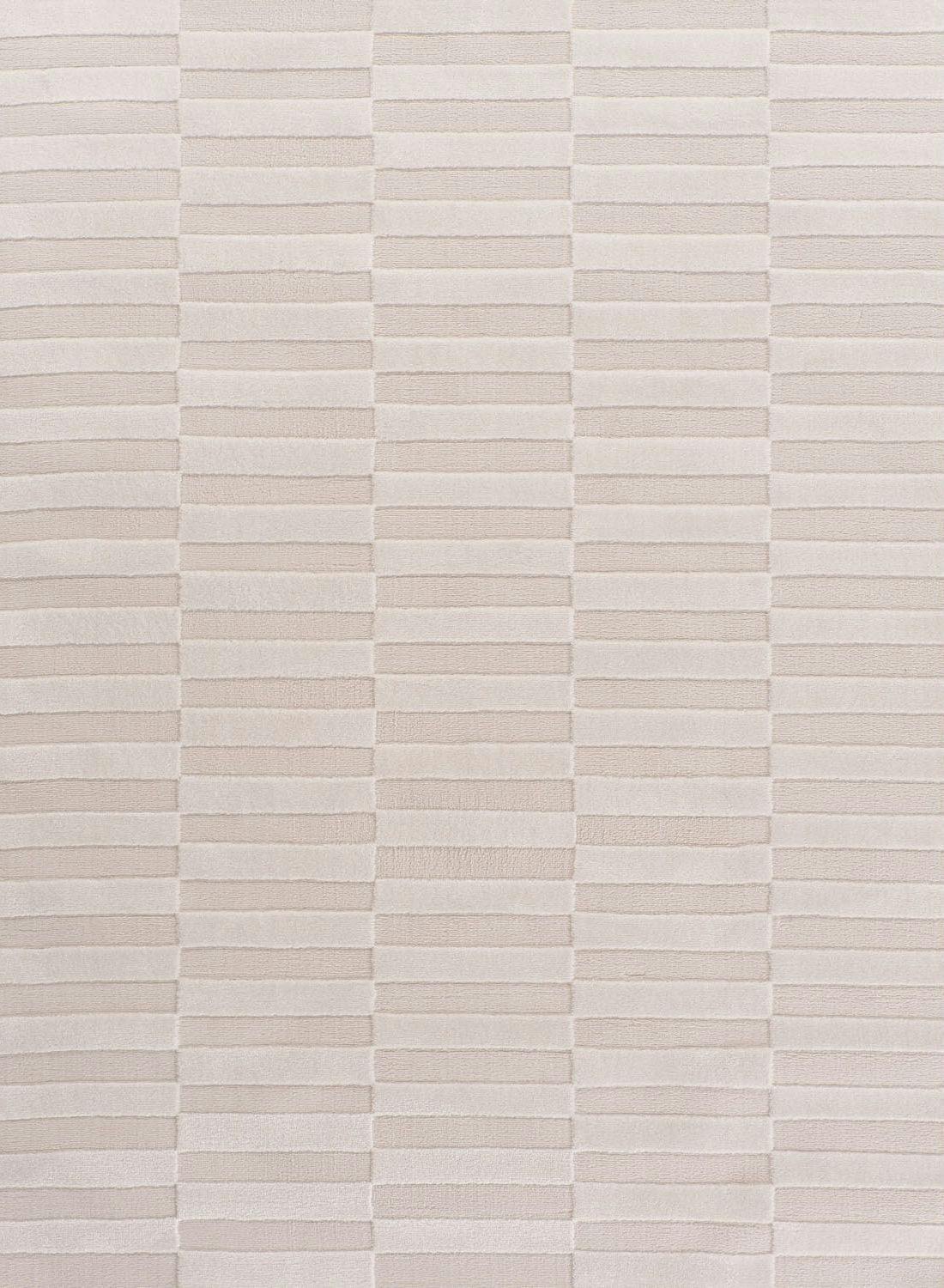 The Rugs Cream Loft Striped Rug - 200X290 Cm