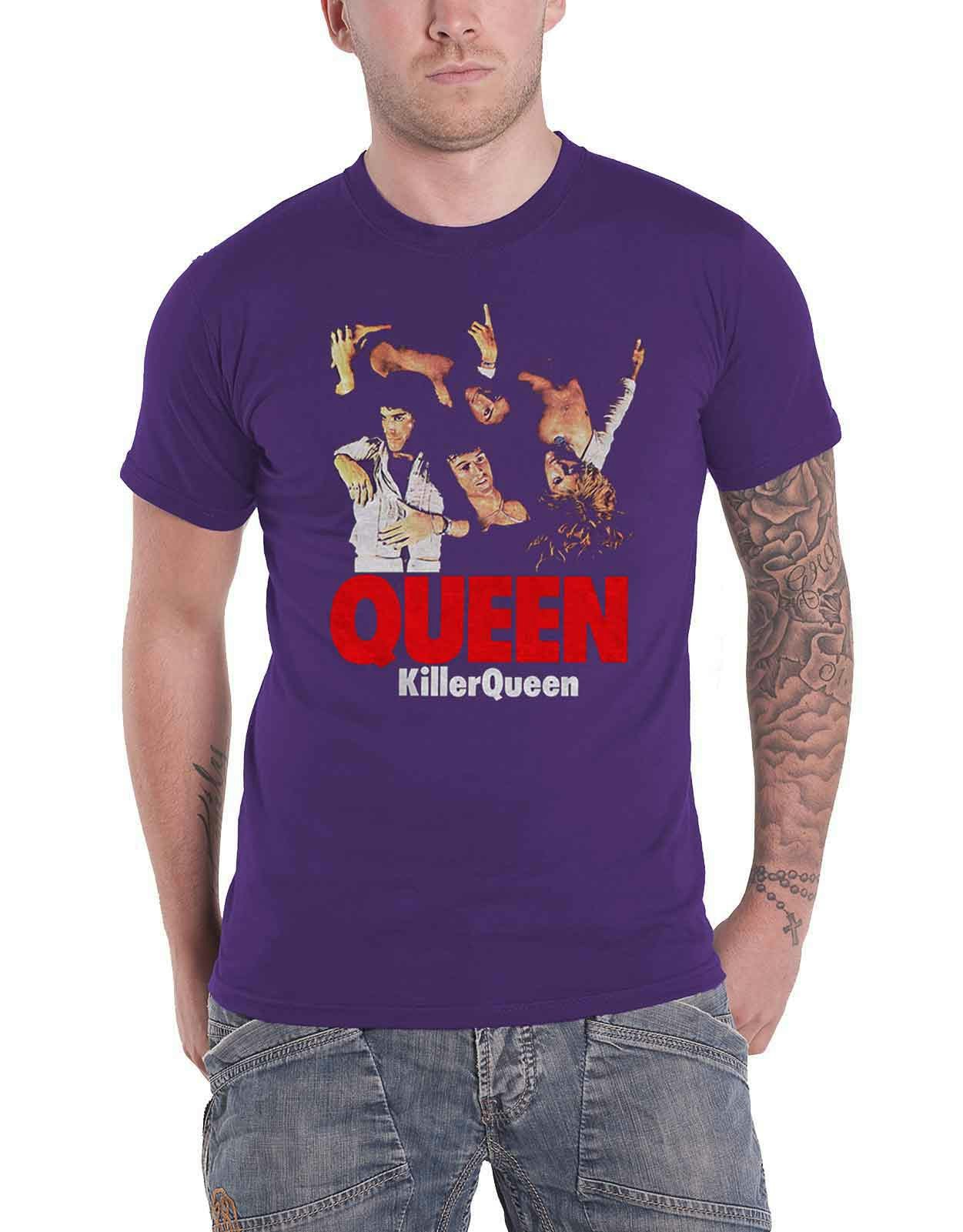 Paradiso Clothing Unisex Purple Queen Killer Queen T Shirt - S