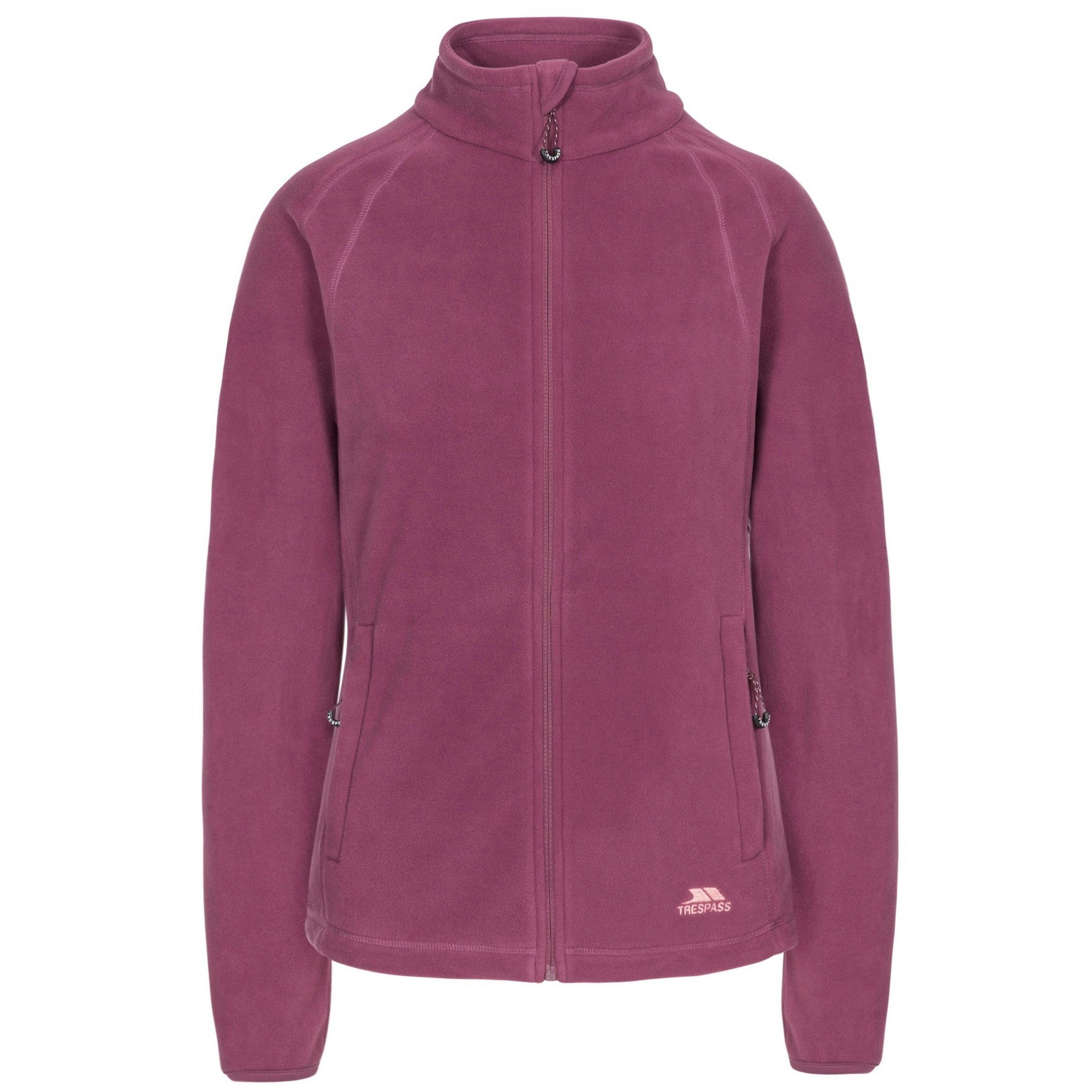 Trespass Women's Mauve Nonstop Fleece Jacket - Medium