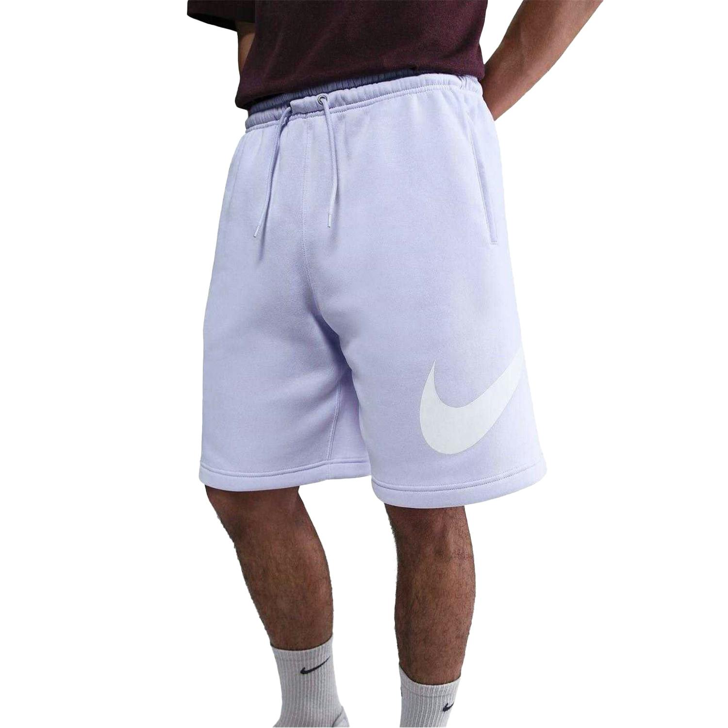 Nike Men's Lilac Club Fleece Sweat Shorts - /Amethyst - Xxl - /Amethyst - 100% Mixed
