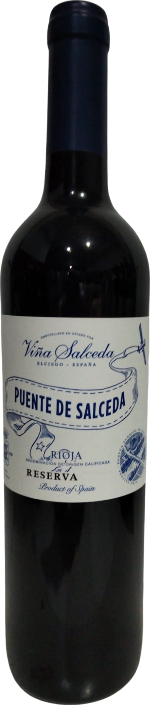 Various Wine Red/Dark Vina Salceda Puente De Salceda Reserva 2020 75Cl - Pack Of 6
