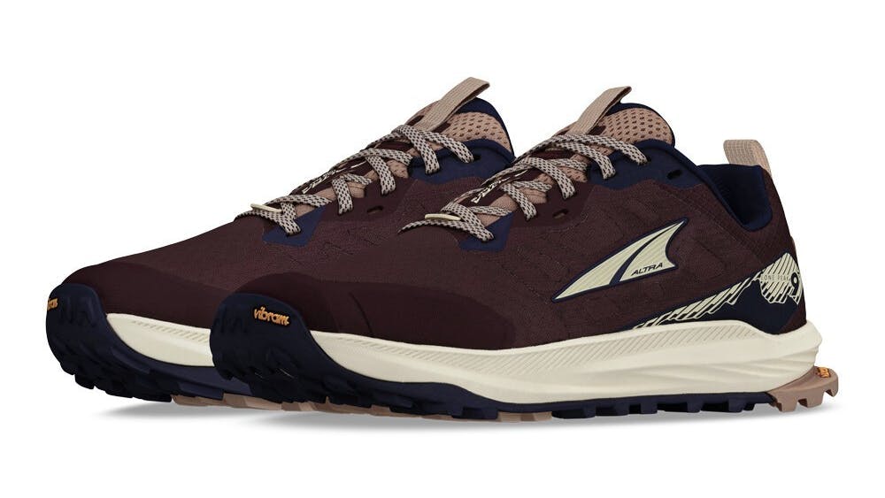 Altra Women's Lone Peak 9+ Trail Running Trainers Hiking Shoes Maroon - Uk 4.5 Eu 37.5