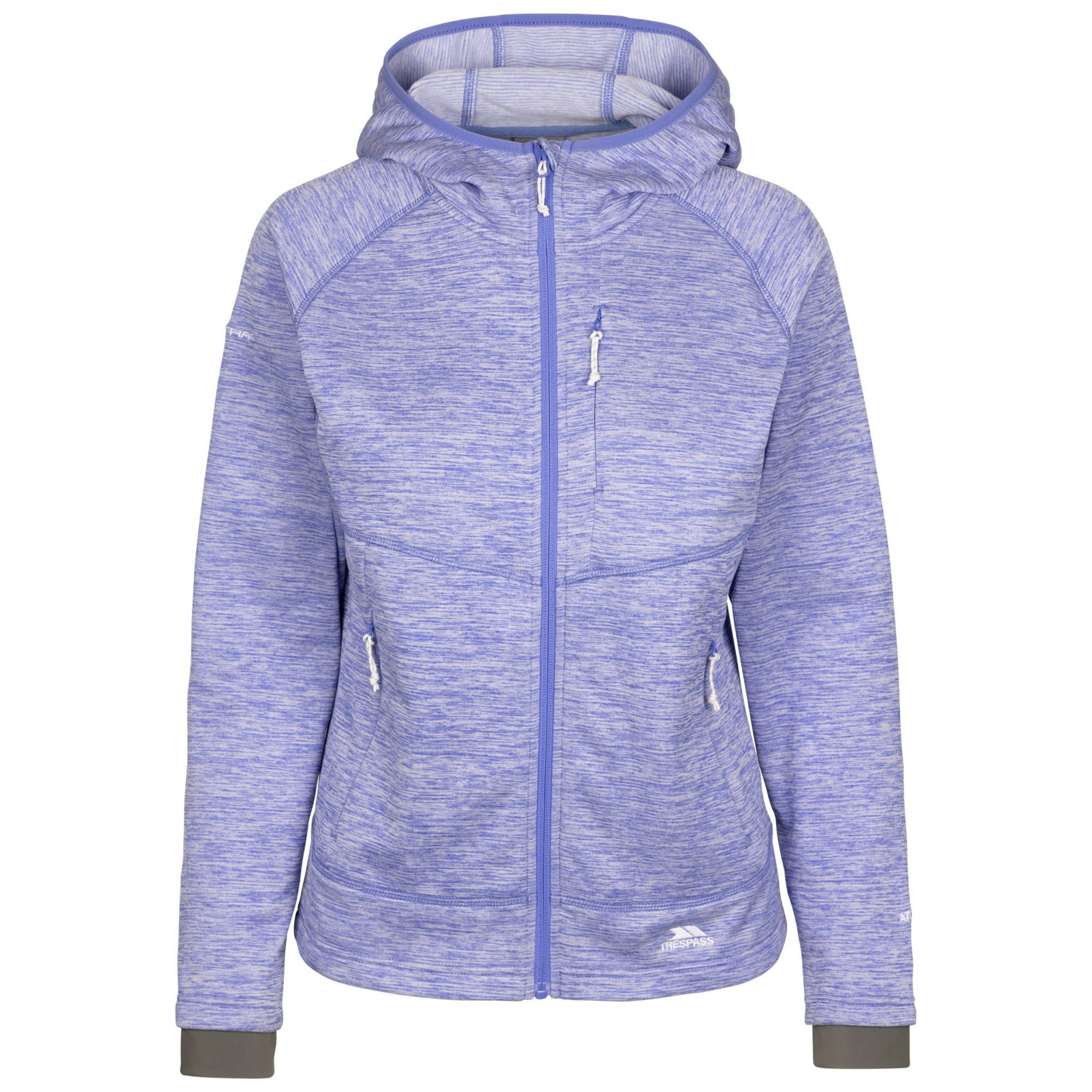 Trespass Women's Blue At200 Fleece Jacket - Baja - Baja - Large