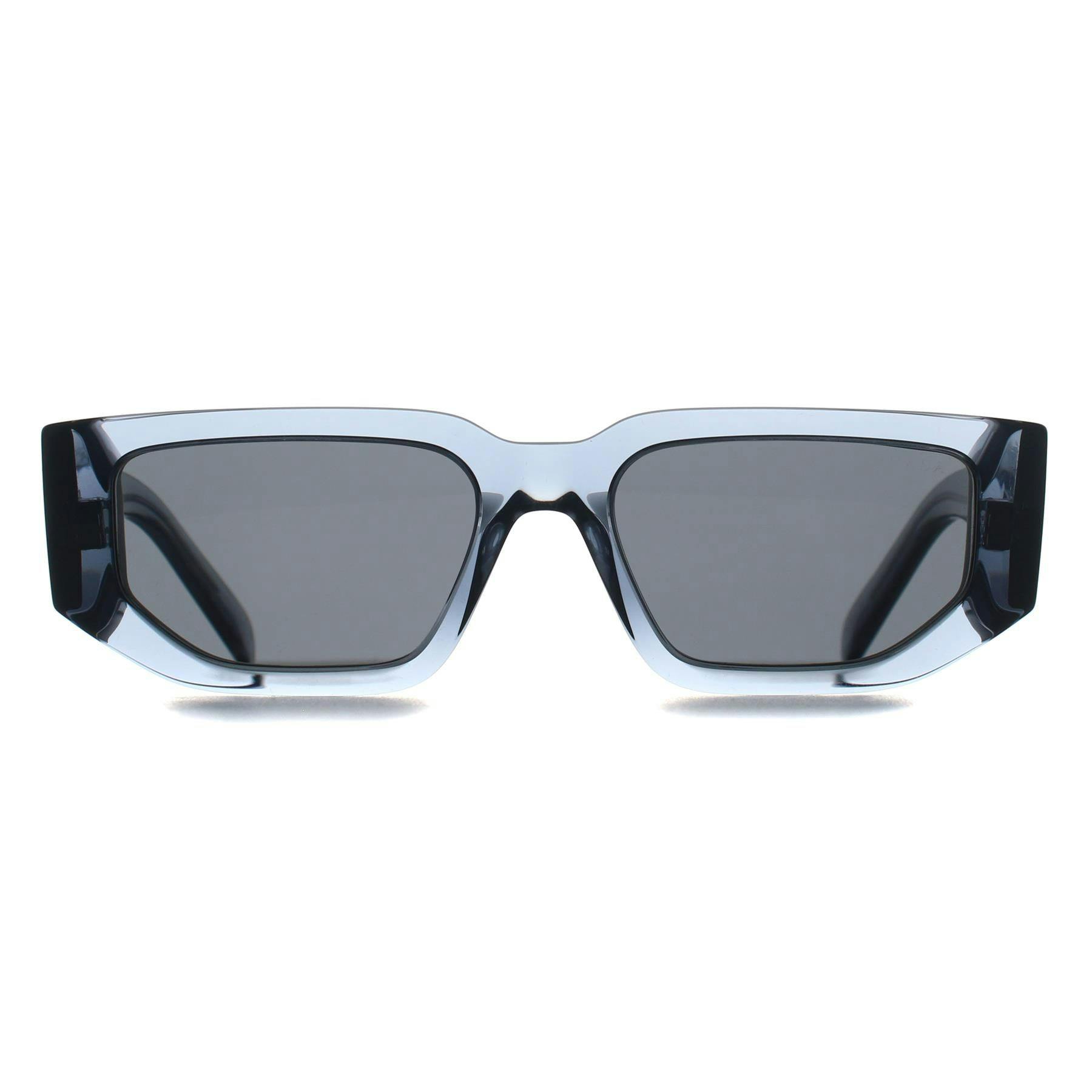 Prada Grey Man Pr 09Zs 17T08z Sunglasses Acetate Blue Squared Normal - Image 5